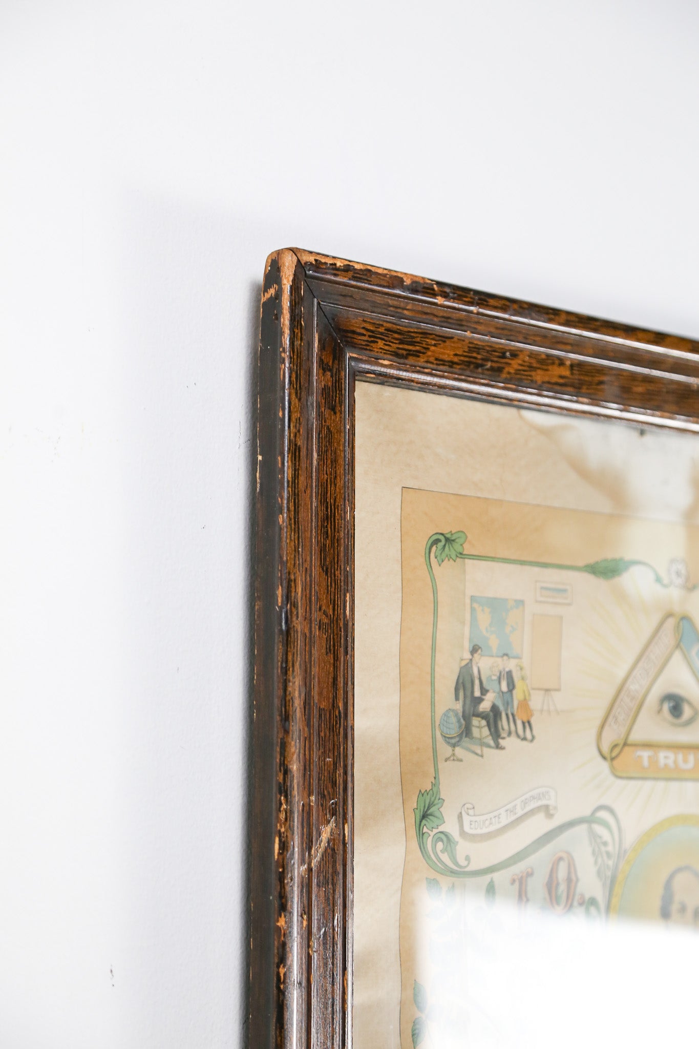 Independent Order of Odd Fellows Poster / オッドフェローズ ポスター