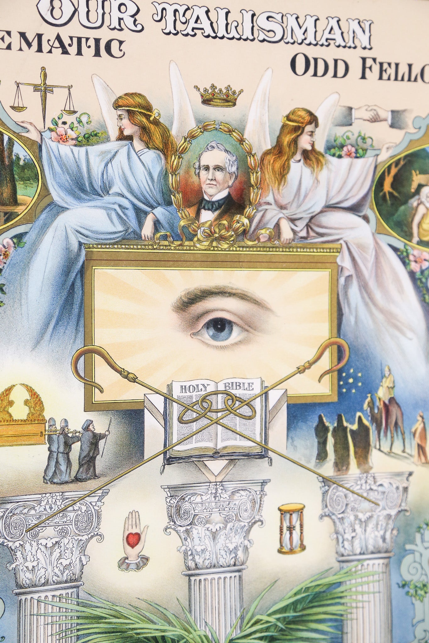 商品名：IOOF Fraternal Poster / オッドフェローズ ポスター