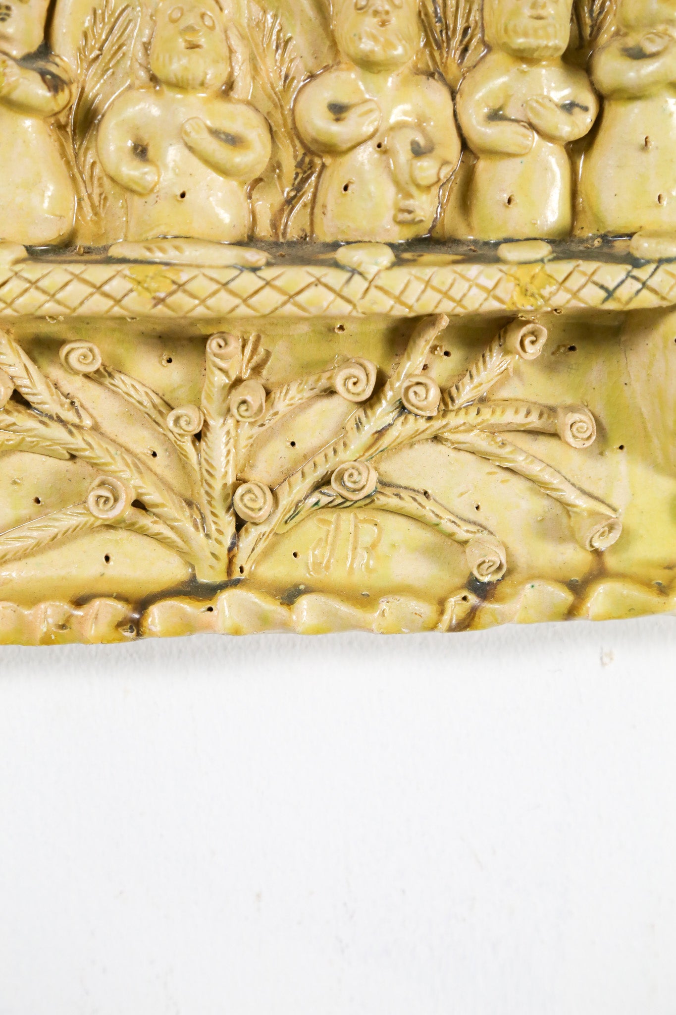 Ceramic Wall Plaque "The Last Supper" / 陶器の壁掛け「最後の晩餐」