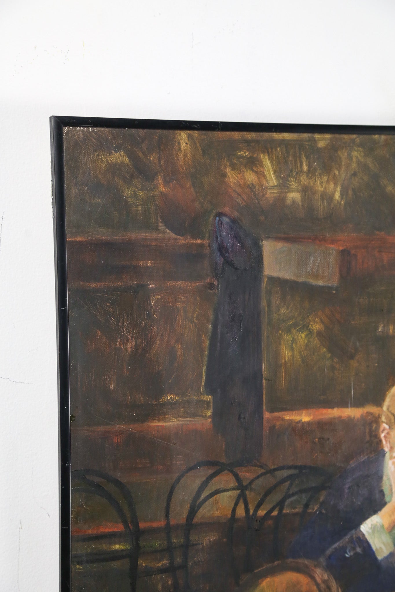 Man and Translucent Woman Wall Art / 男性と半透明女性 ウォールアート