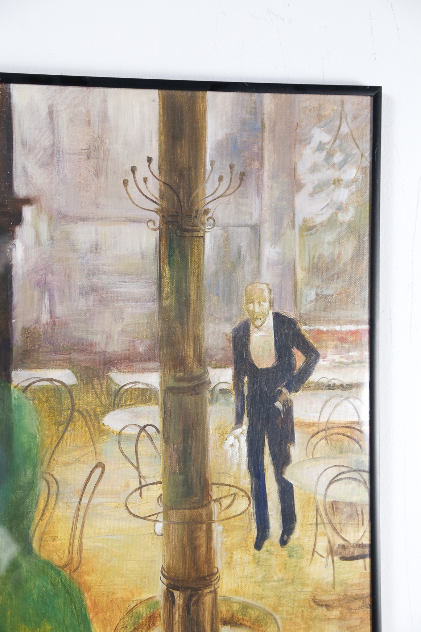 Man and Translucent Woman Wall Art / 男性と半透明女性 ウォールアート