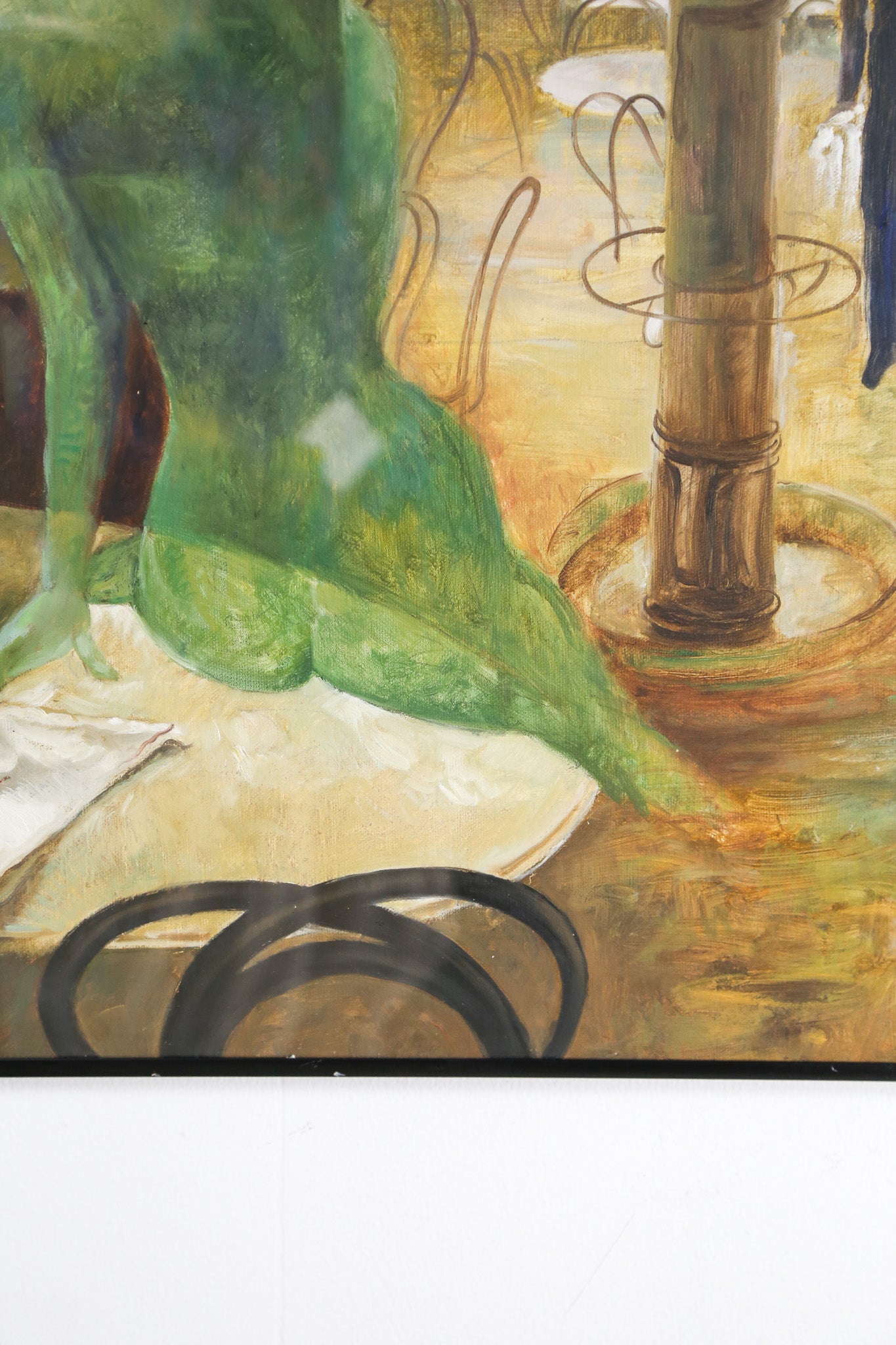 Man and Translucent Woman Wall Art / 男性と半透明女性 ウォールアート