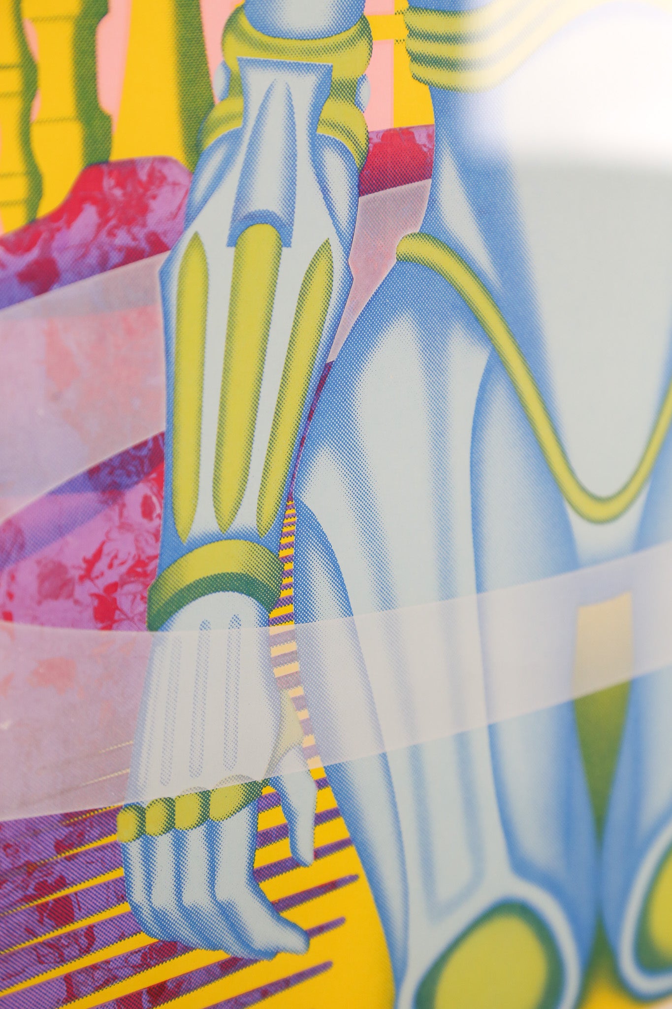 Vintage Screenprint "Celestial Sentinel" by Mike Mills / マイク・ミルズ シルクスクリーン「セレスティアル・センチネル」