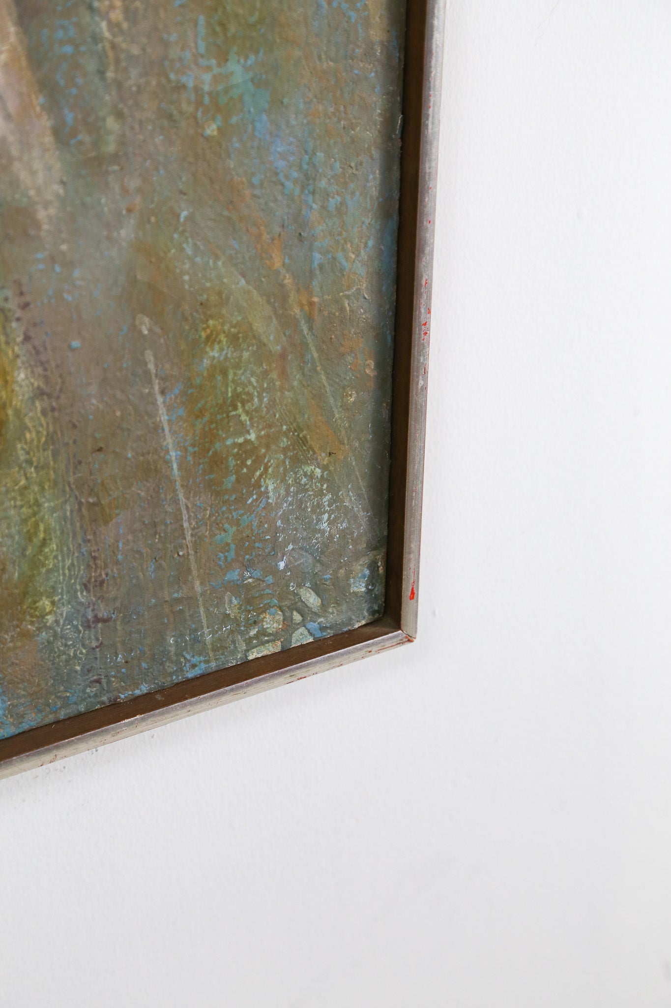 Vintage Abstract Oil Painting / ヴィンテージ 抽象画