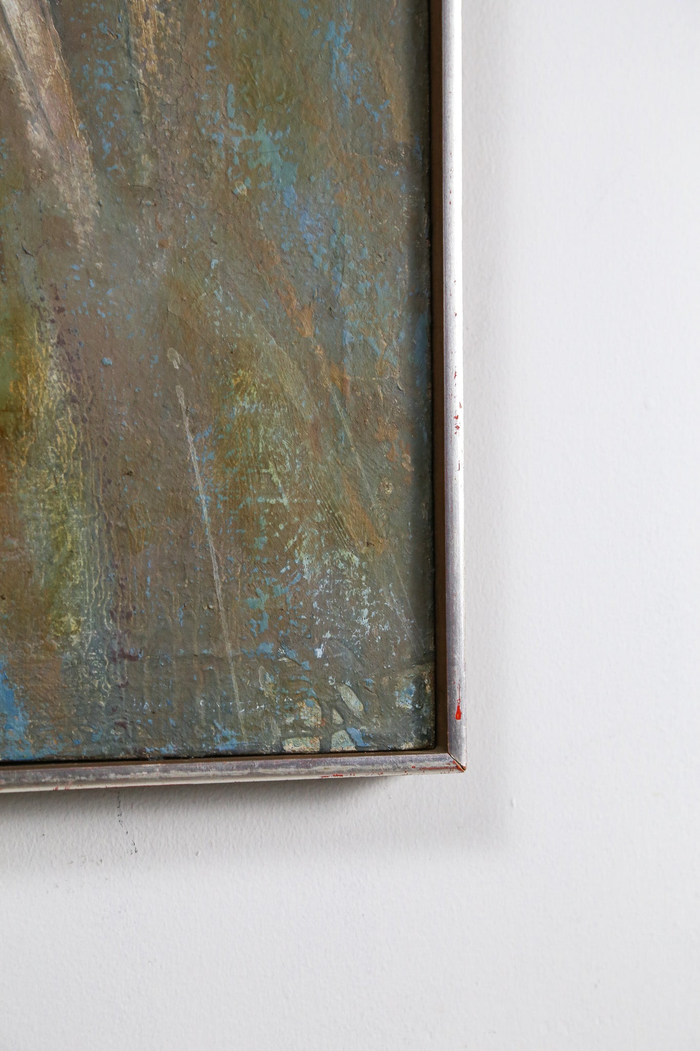 Vintage Abstract Oil Painting / ヴィンテージ 抽象画