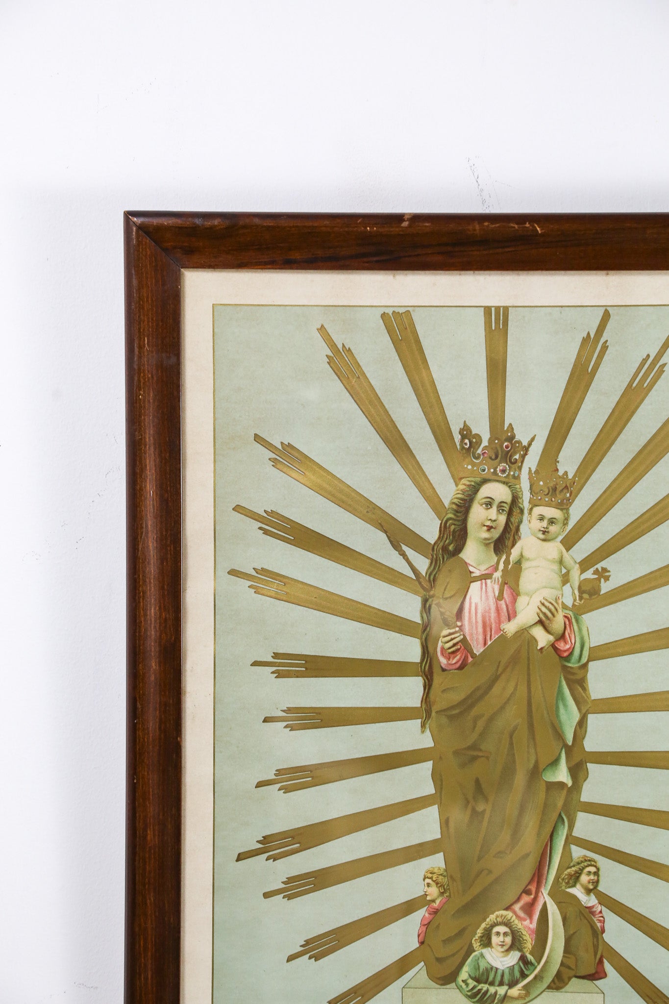 Virgin Mary & Child Wall Art / 聖母マリア ウォールアート