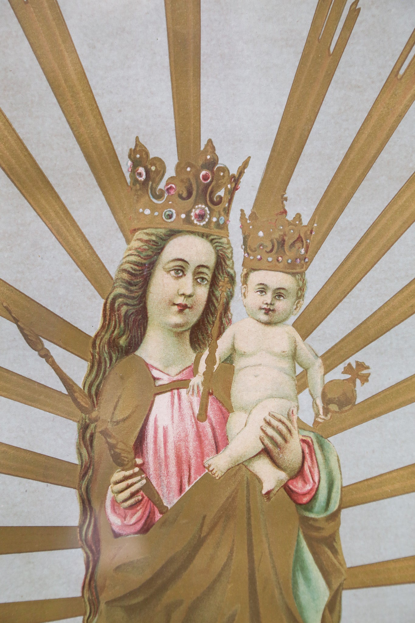 Virgin Mary & Child Wall Art / 聖母マリア ウォールアート