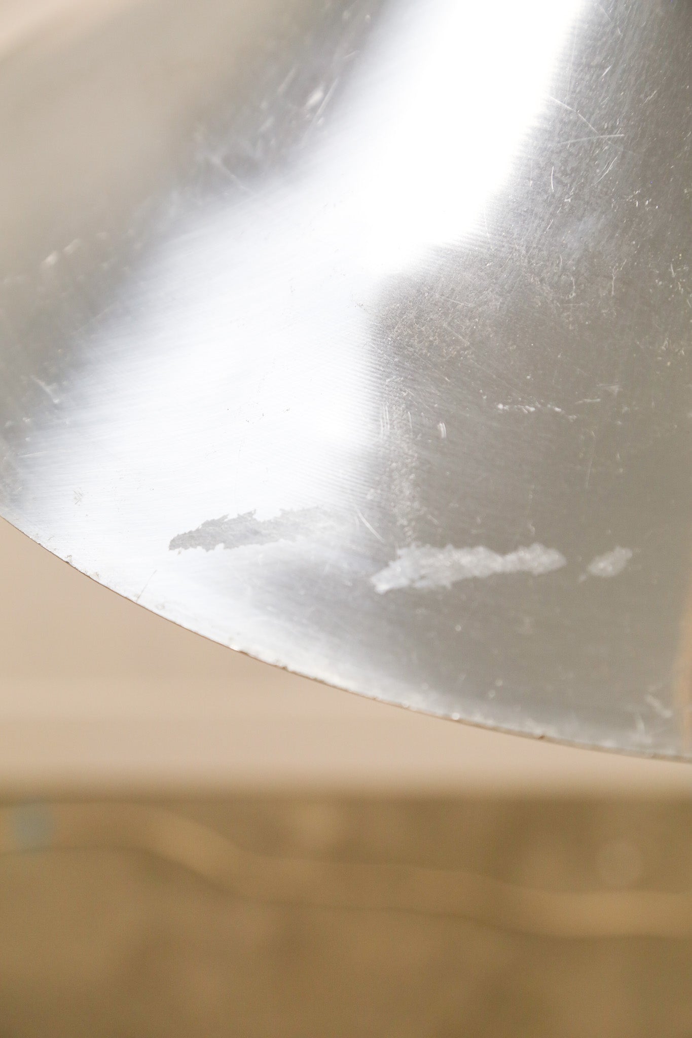 Trumpet Shape Pendant Light / シルバー ラッパ型ライト