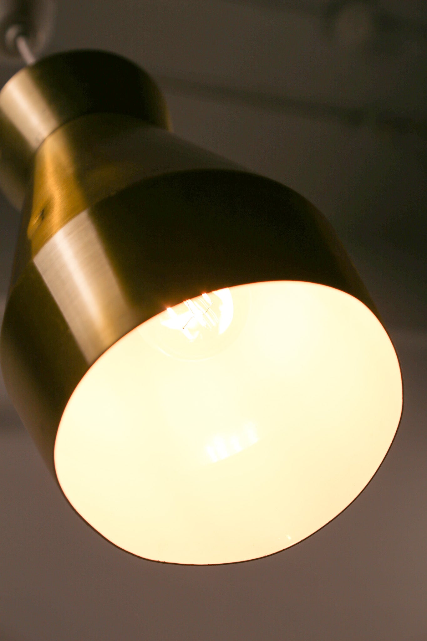 Gold Telescoping Pendant Lamp / ゴールド 伸縮ペンダントライト