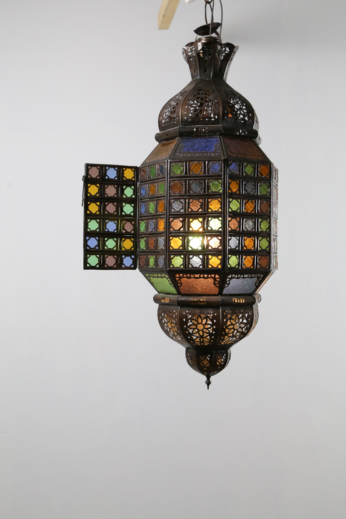 Moroccan Style Stained Glass Pendant Light / モロッカンスタイル ステンドグラス ペンダントライト