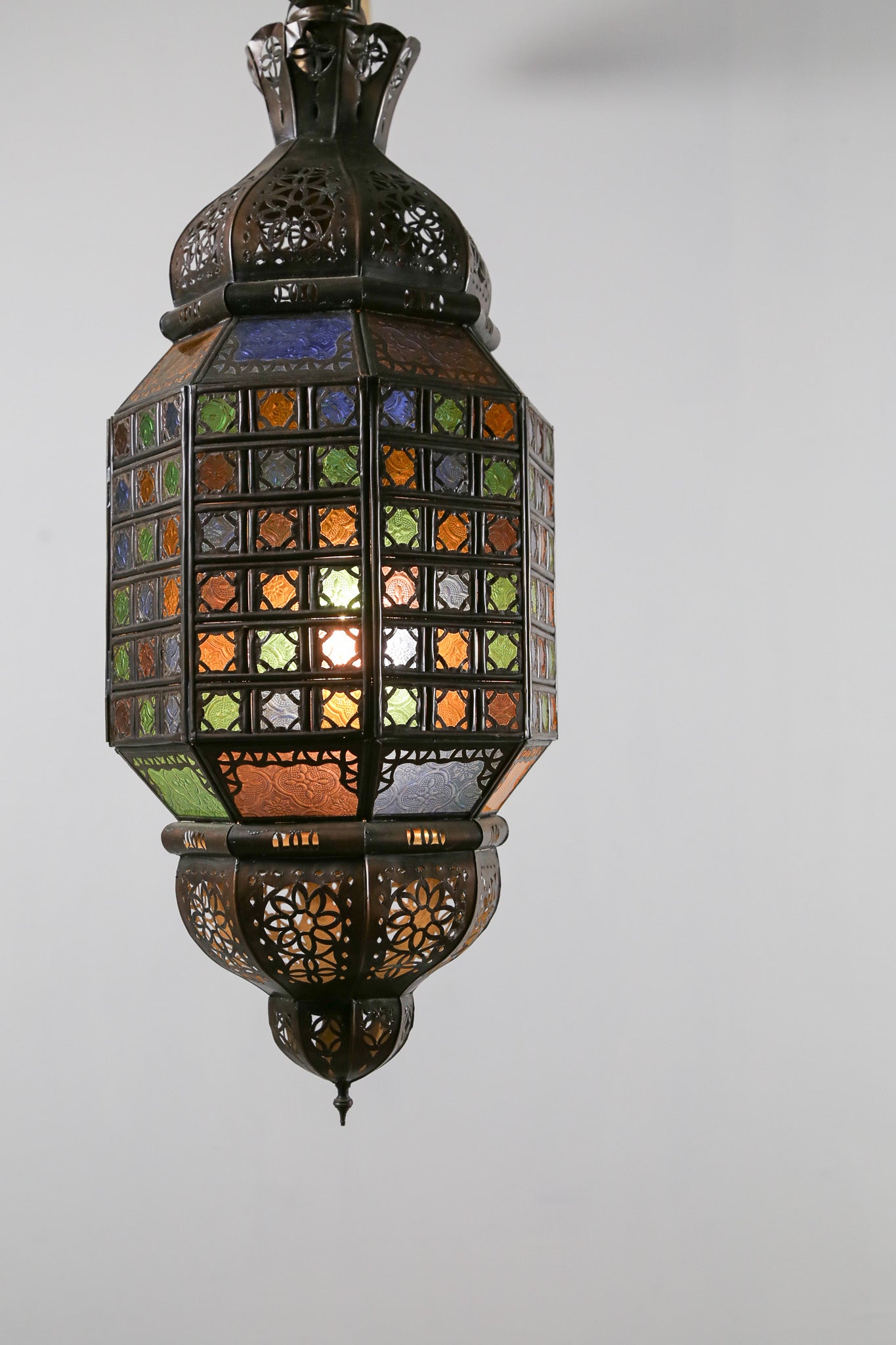 Moroccan Style Stained Glass Pendant Light / モロッカンスタイル ステンドグラス ペンダントライト