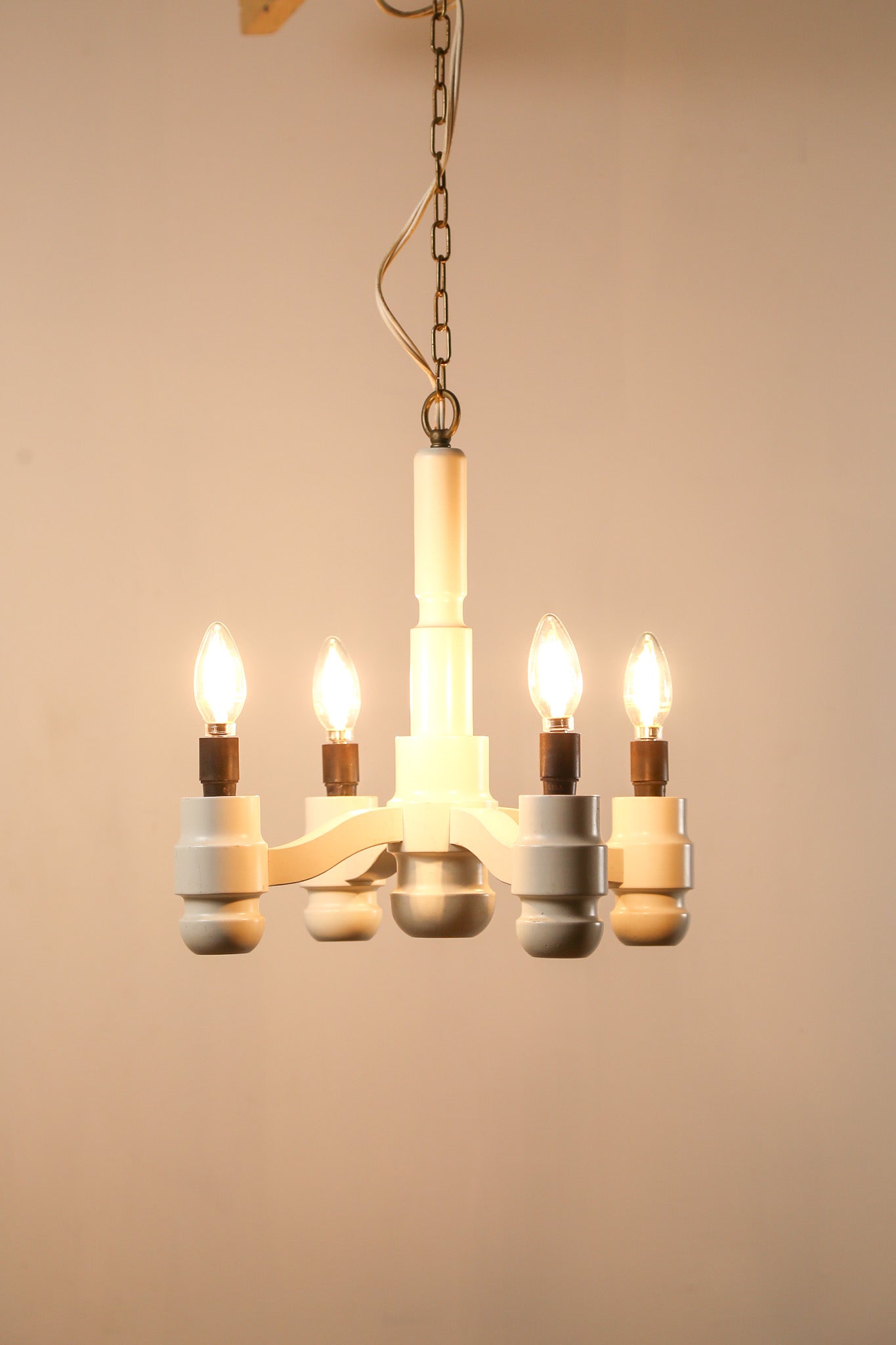 White Minimalist Chandelier / ホワイトミニマルシャンデリア