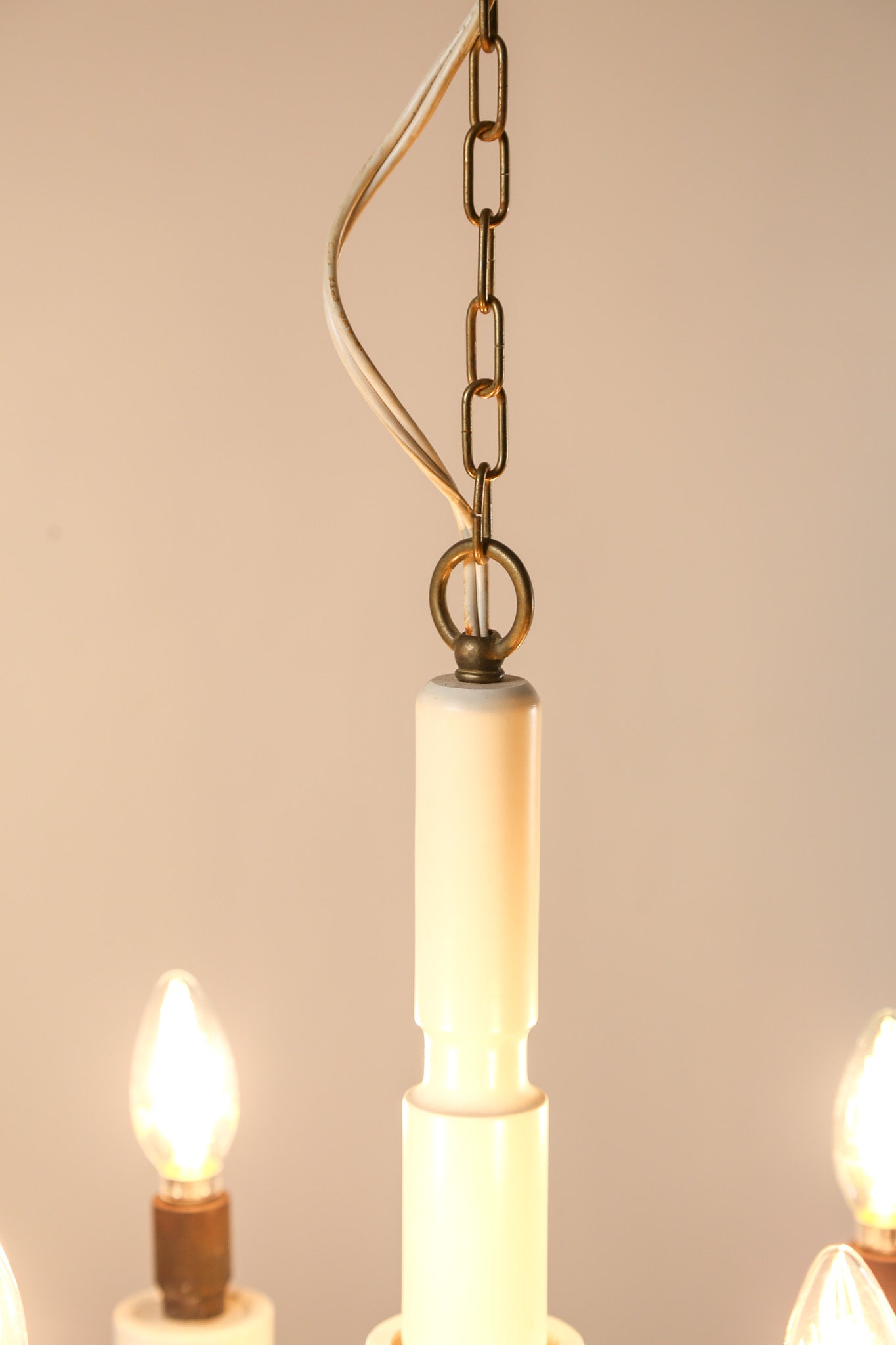 White Minimalist Chandelier / ホワイトミニマルシャンデリア