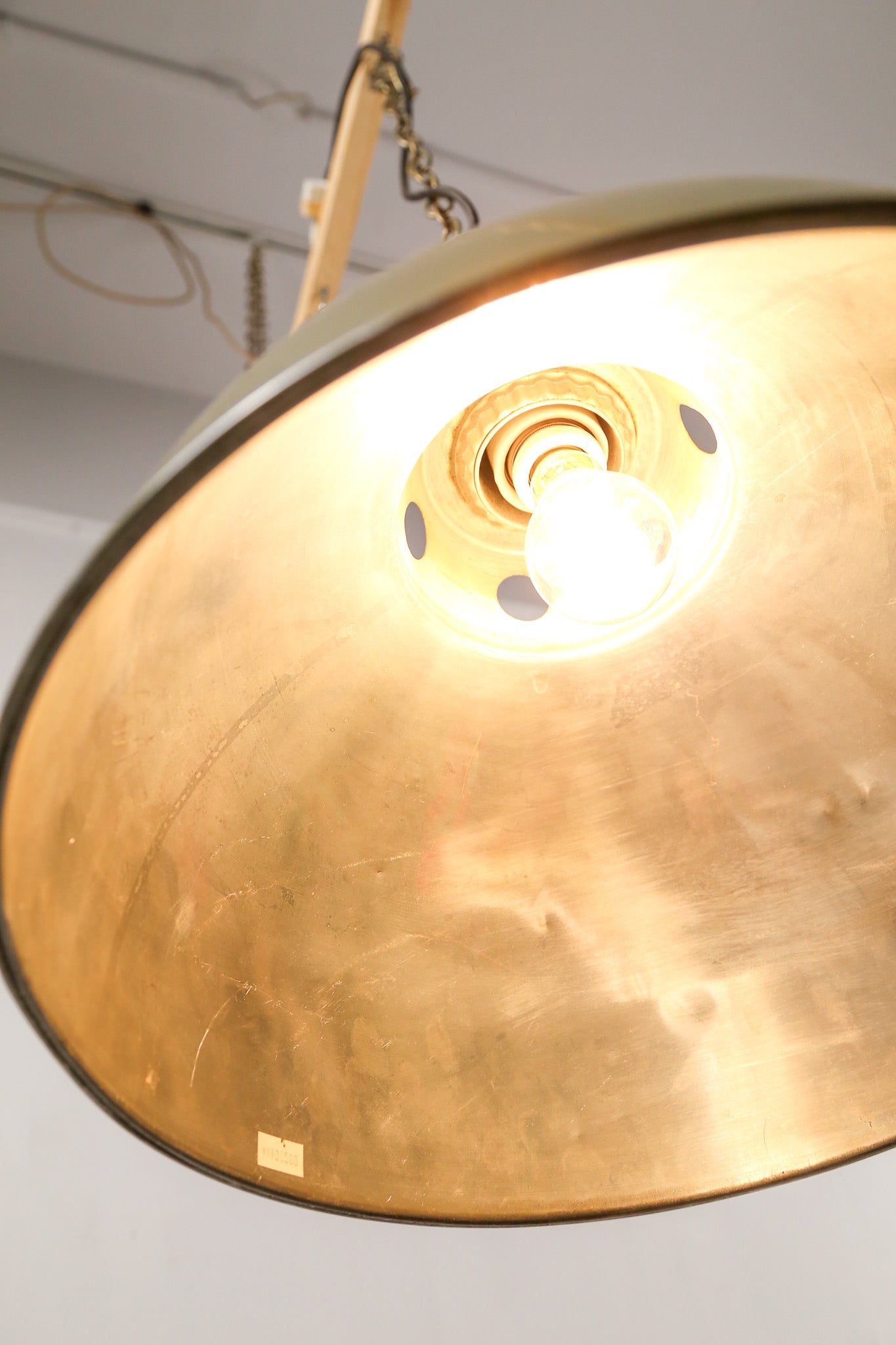 Khaki Metal Industrial Light / カーキ メタルインダストリアルライト