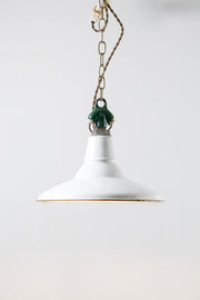 Enamel Industrial Pendant Light White / ホーロー インダストリアルライト 白