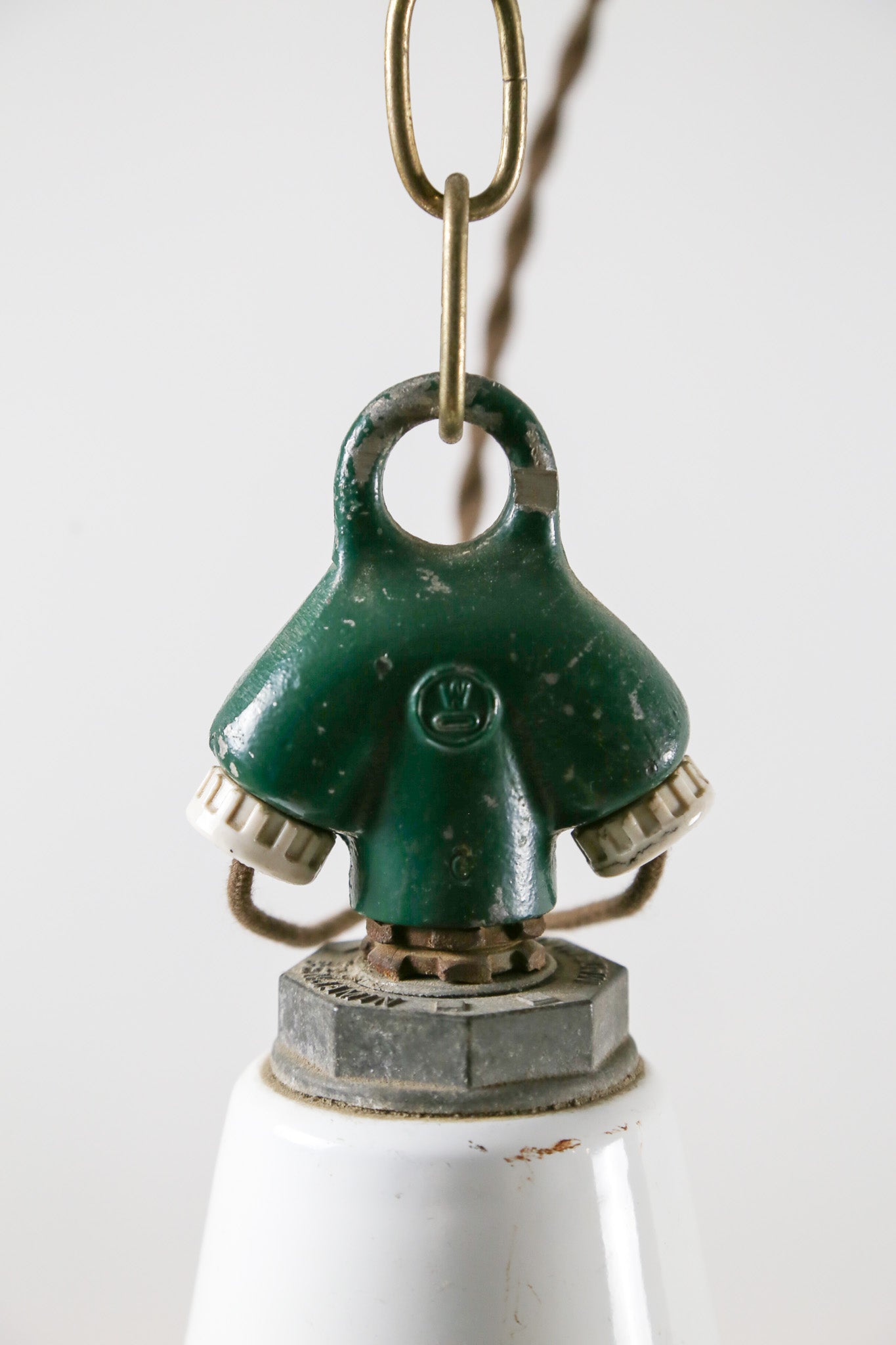 Enamel Industrial Pendant Light White / ホーロー インダストリアルライト 白