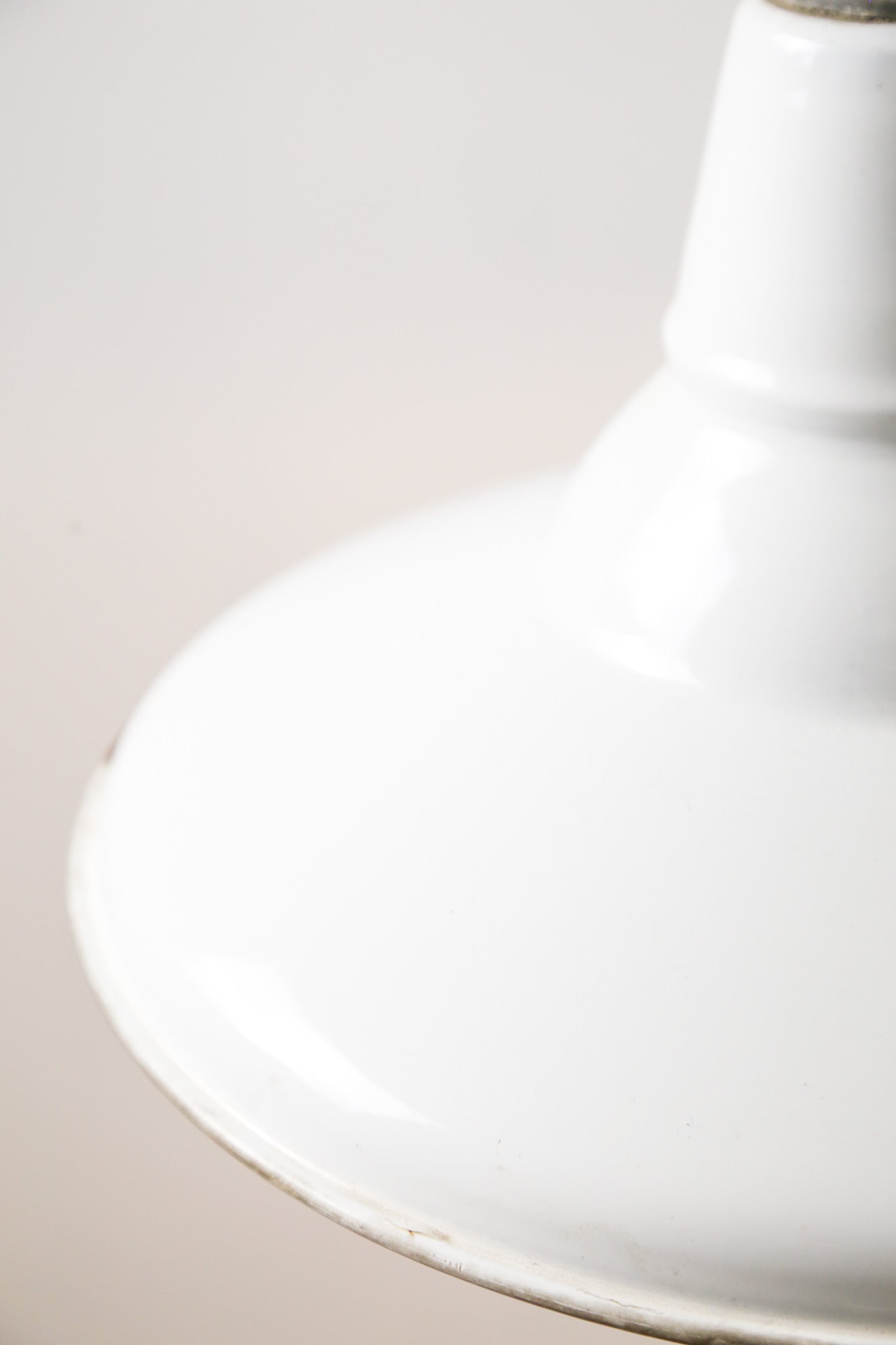 Enamel Industrial Pendant Light White / ホーロー インダストリアルライト 白