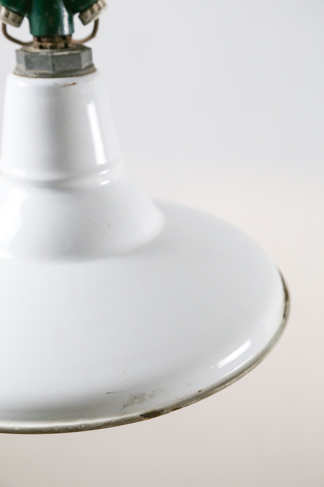 Enamel Industrial Pendant Light White / ホーロー インダストリアルライト 白