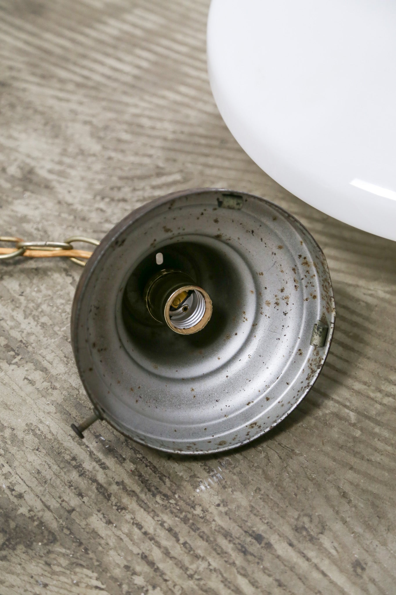 Pendant Light with Monax Glass Shade / Monaxガラスシェード ペンダントライト