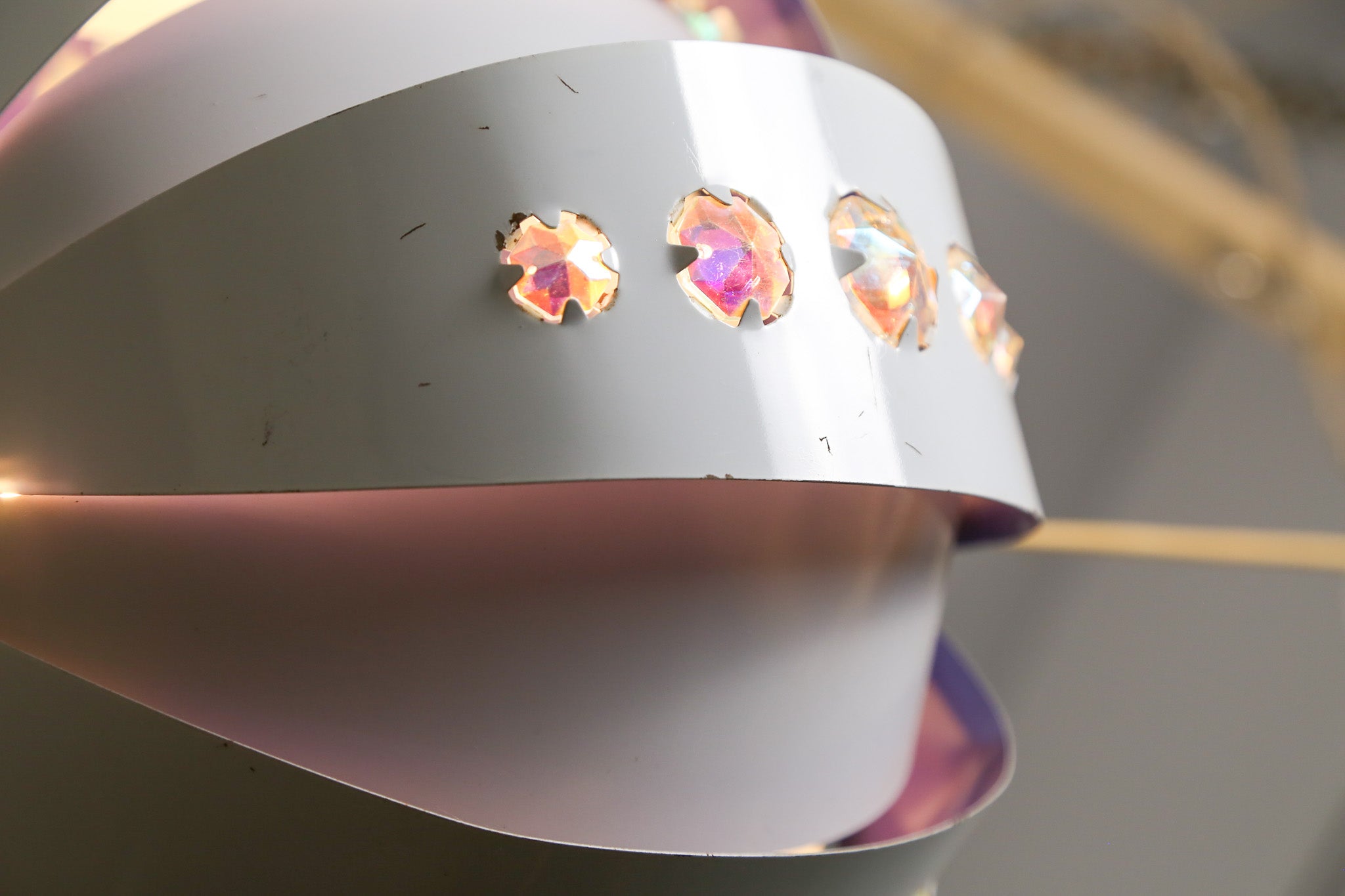 Rainbow UFO Pendant Lamp / レインボー UFO ペンダントランプ