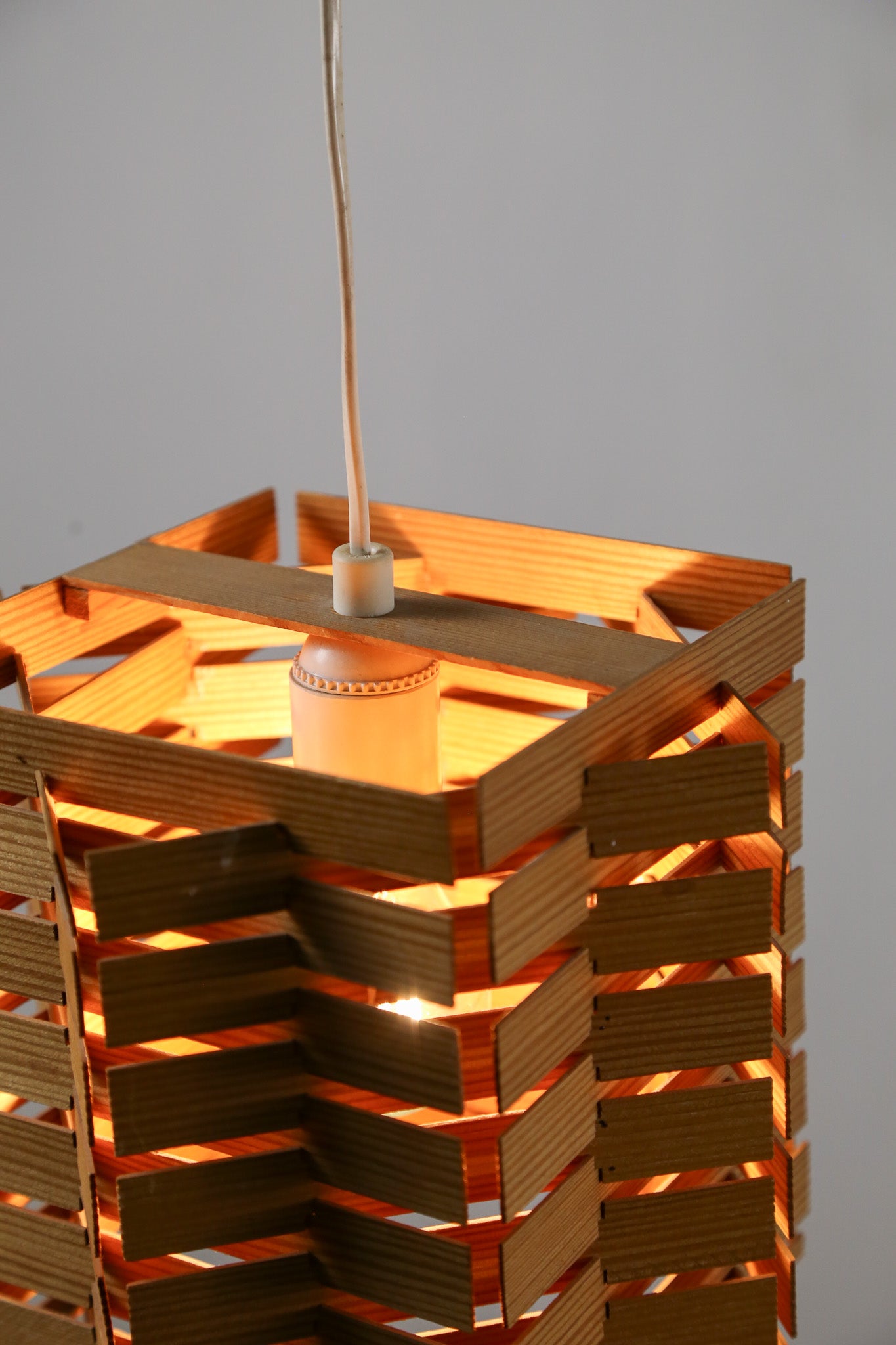 Interlocking Wood Table Lamp / 組み木 ランプ