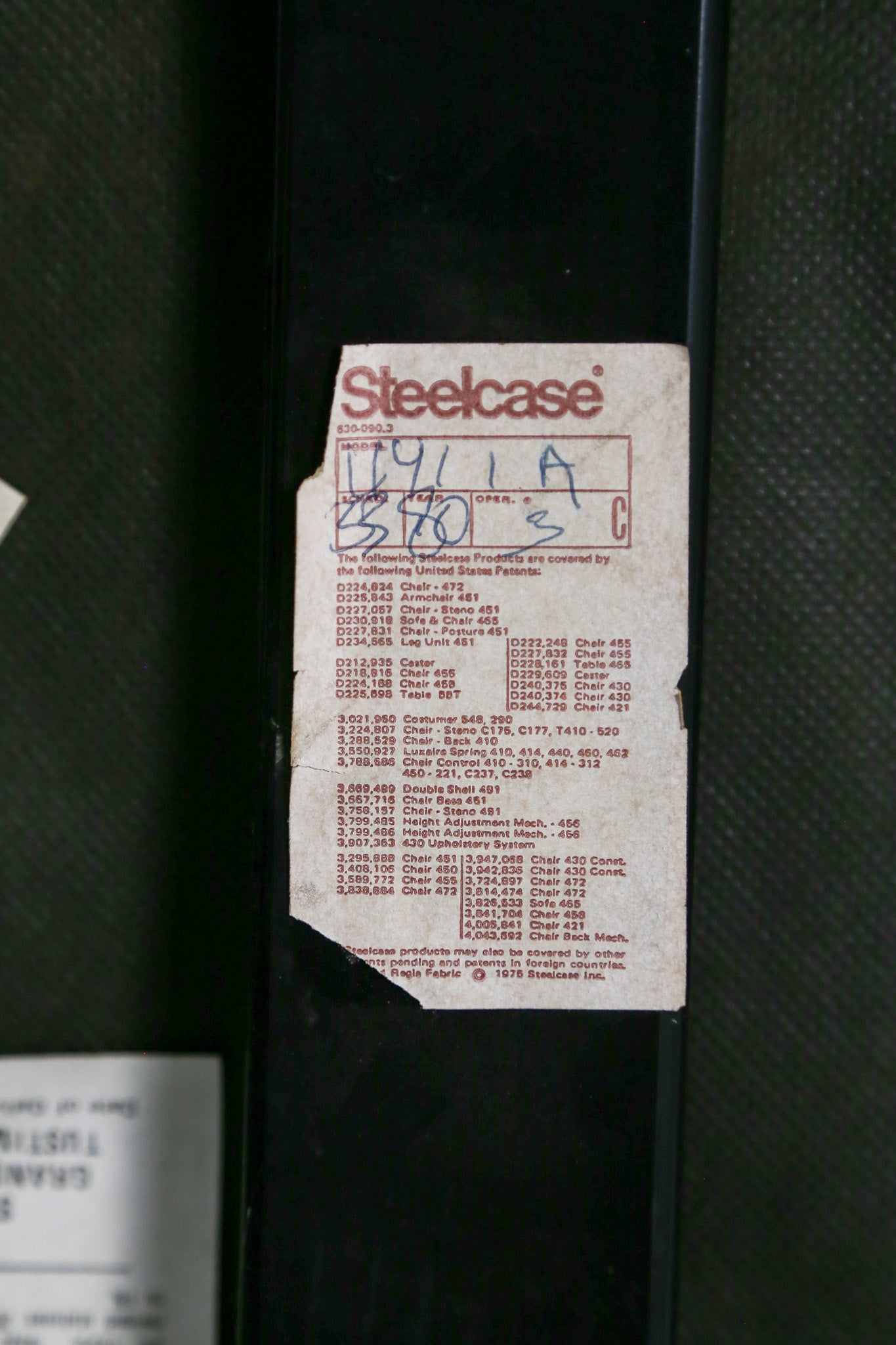 Steelcase 4911A Cantilever Lounge Chair / スチールケース 4911A カンティレバー ラウンジチェア