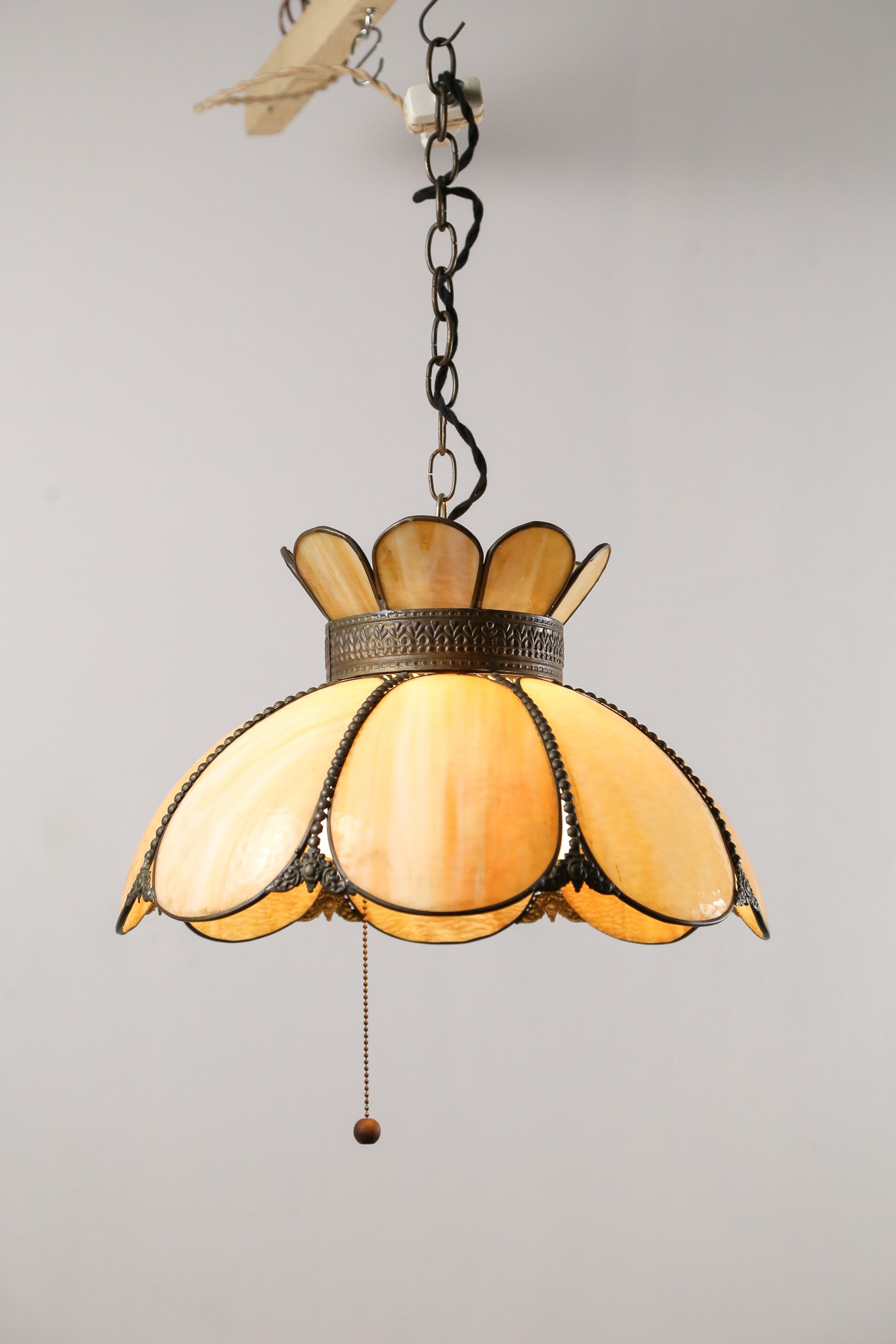 Slag Glass Pendant Light / スラグガラス ペンダントライト