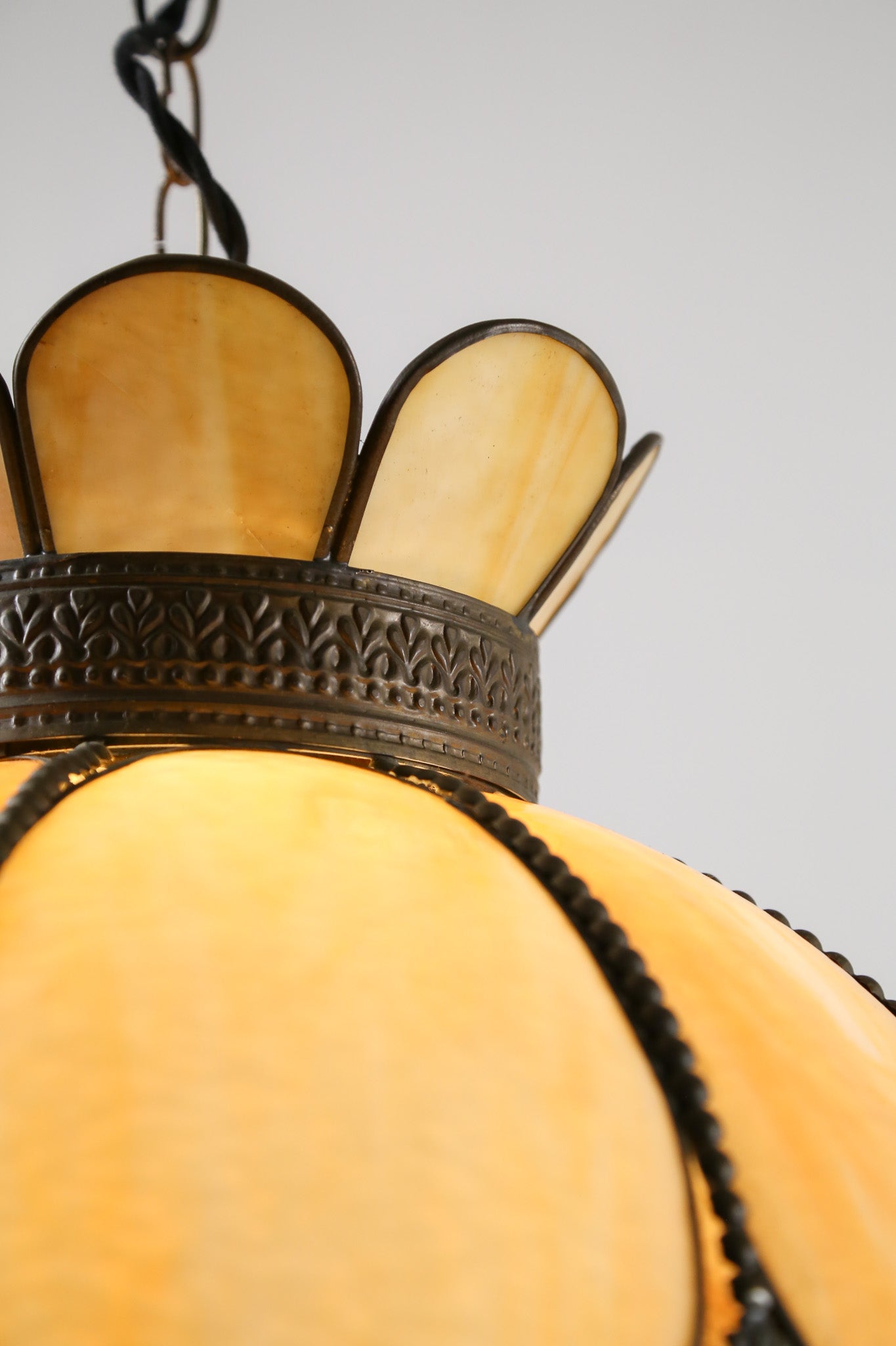 Slag Glass Pendant Light / スラグガラス ペンダントライト