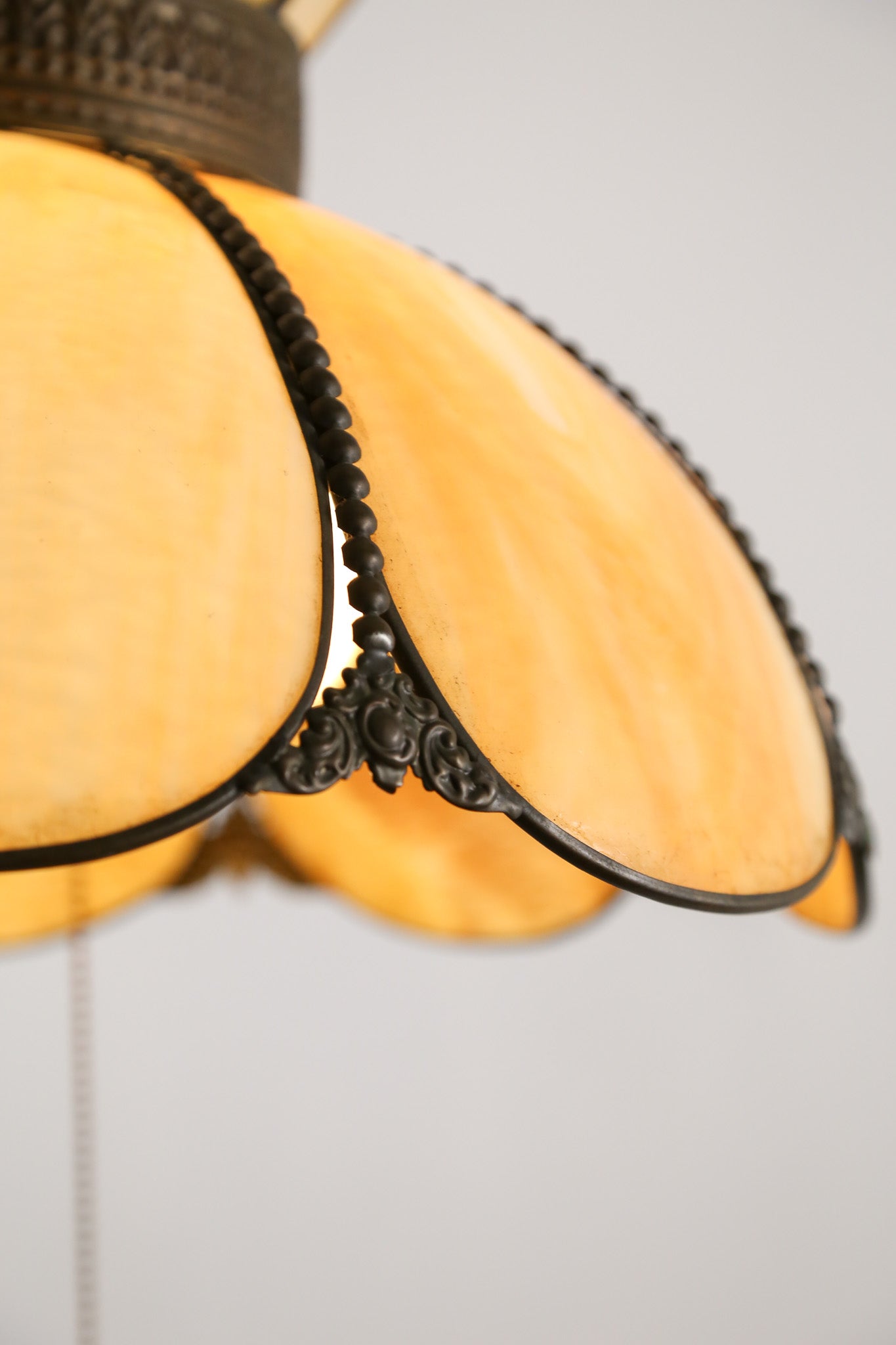 Slag Glass Pendant Light / スラグガラス ペンダントライト