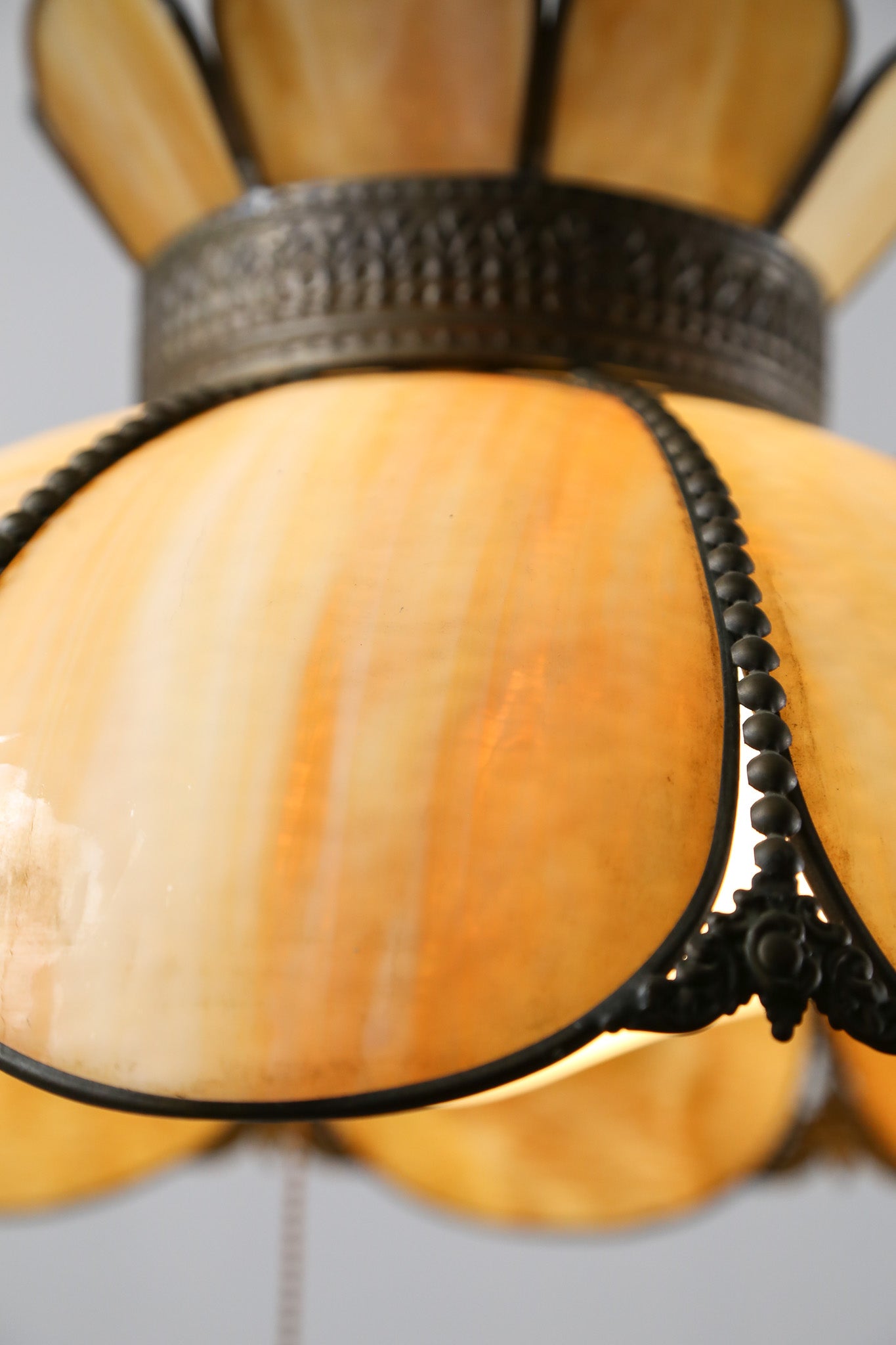 Slag Glass Pendant Light / スラグガラス ペンダントライト