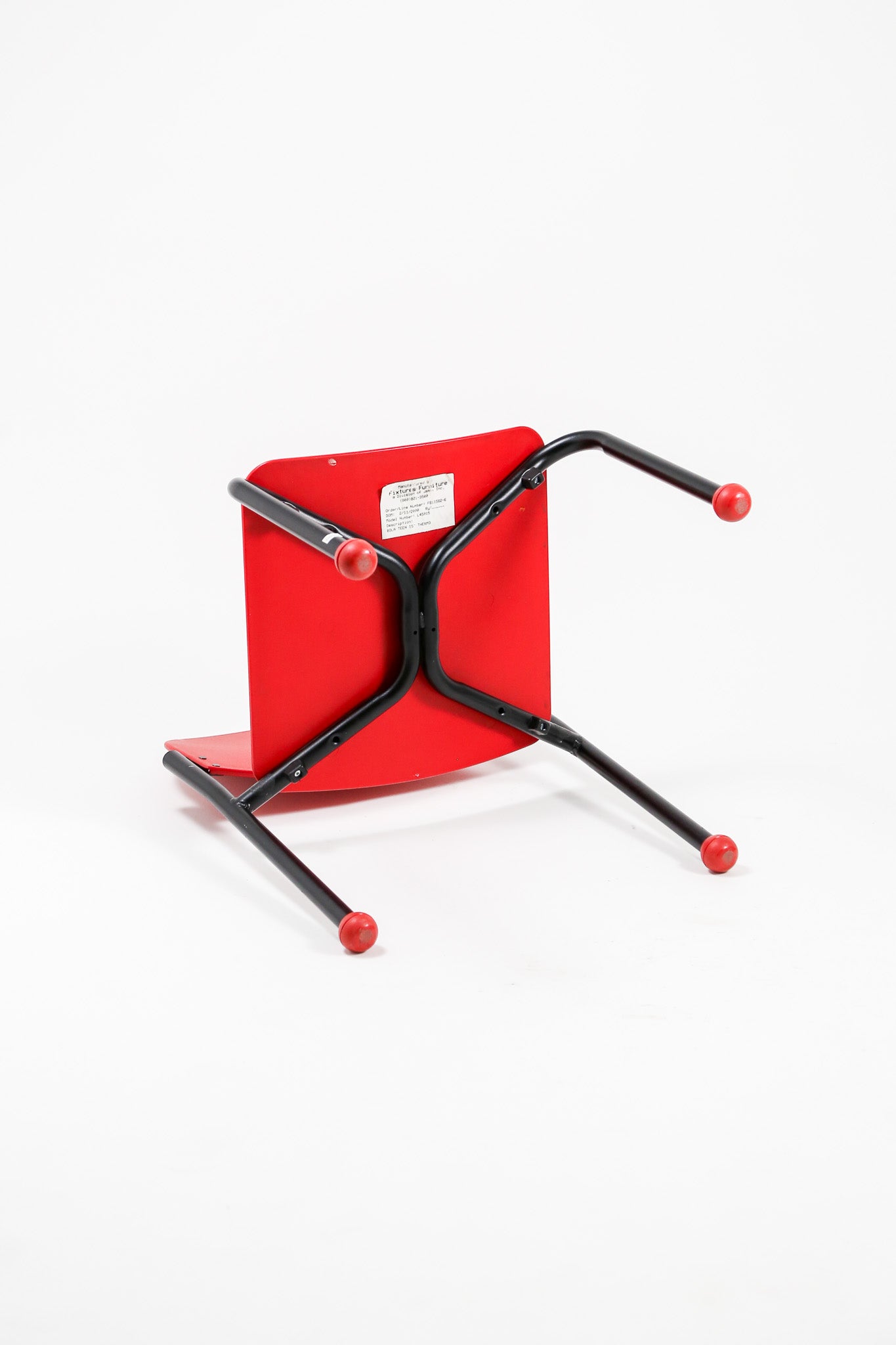 Fixtures Furniture "Bola" Chair Red