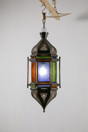 Moroccan Style Stained Glass Lantern / モロッカンスタイル ステンドグラス ランタン