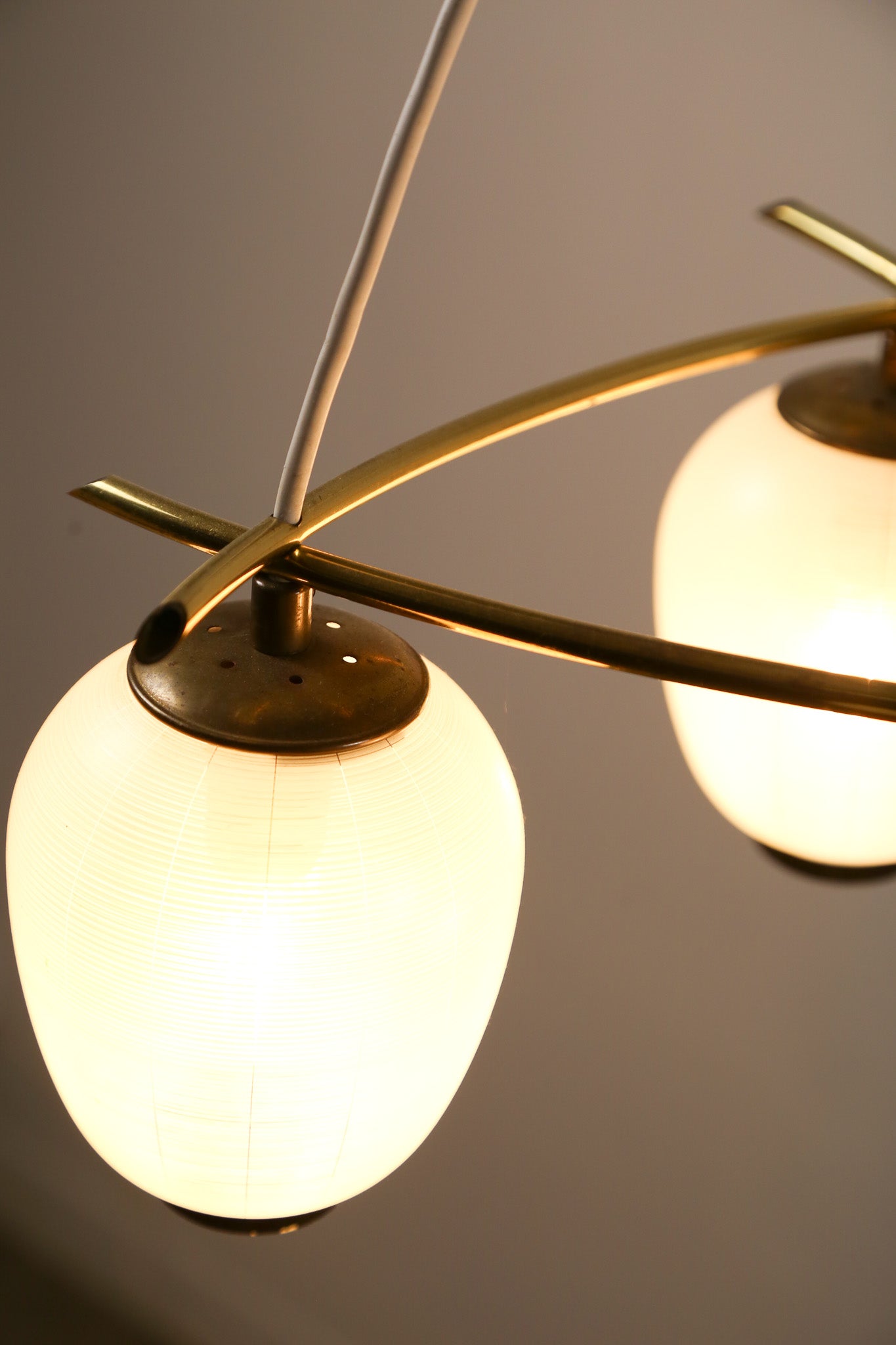 Glass 3-Light Pendant Lamp / ガラス 3灯 ペンダントランプ