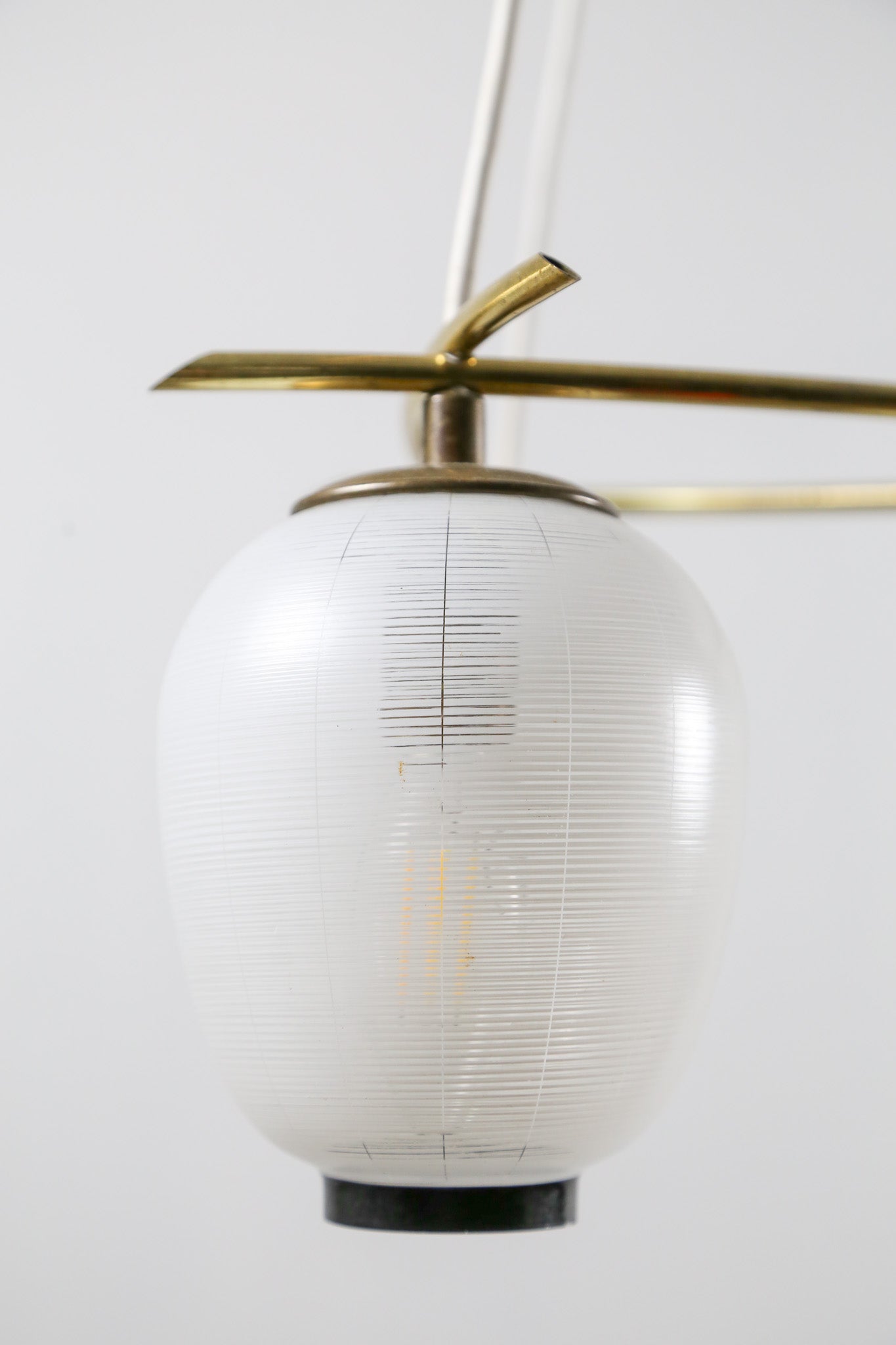 Glass 3-Light Pendant Lamp / ガラス 3灯 ペンダントランプ