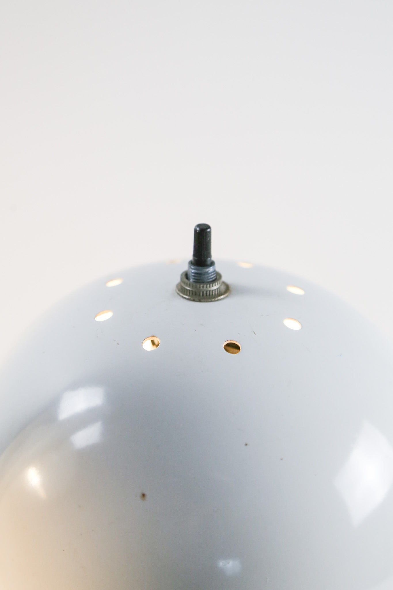 White Twin Head Desk Lamp / 白 2灯 デスクライト