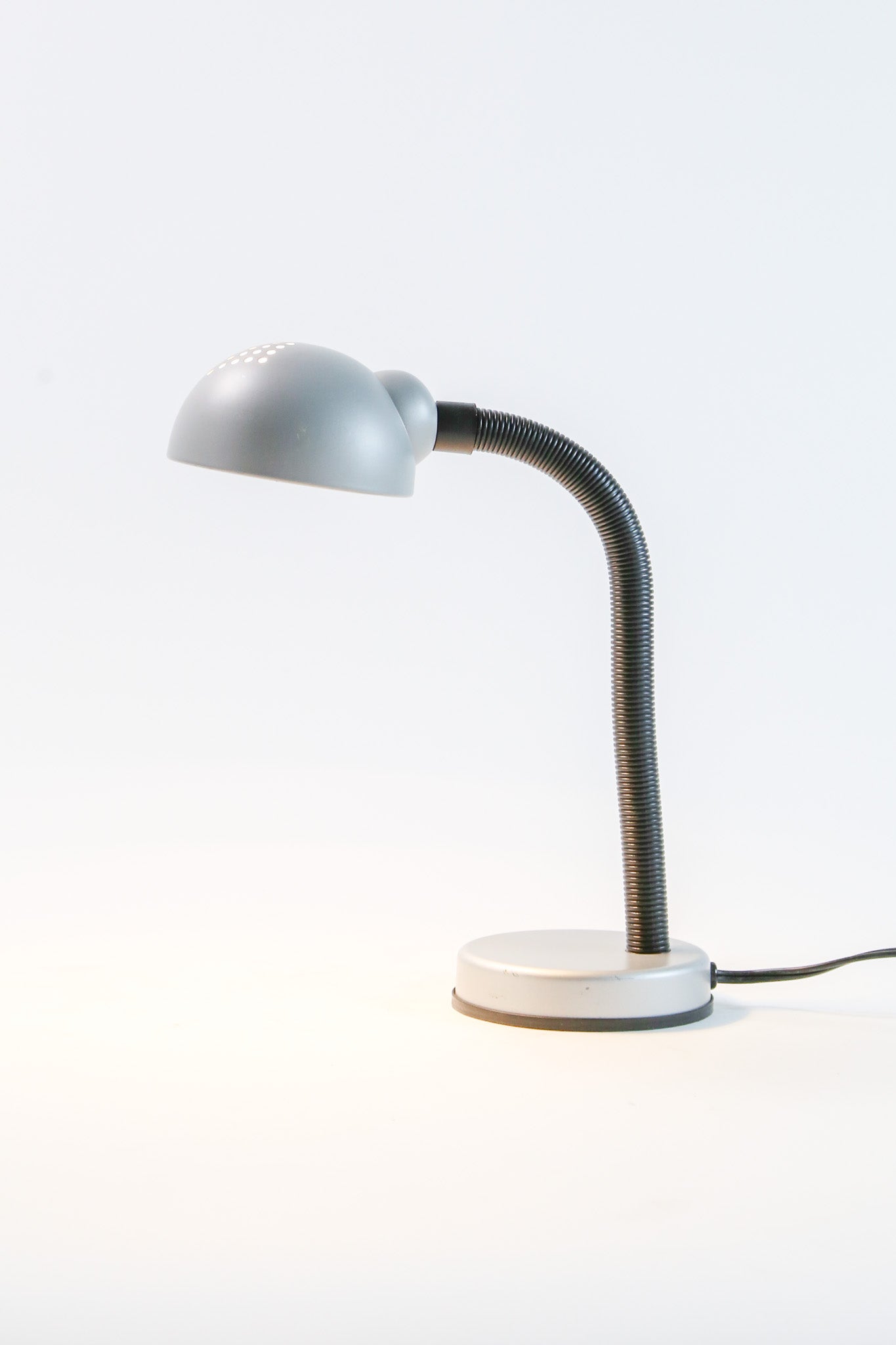 Silver & Black Gooseneck Desk Light / シルバー×黒 グースネック デスクライト