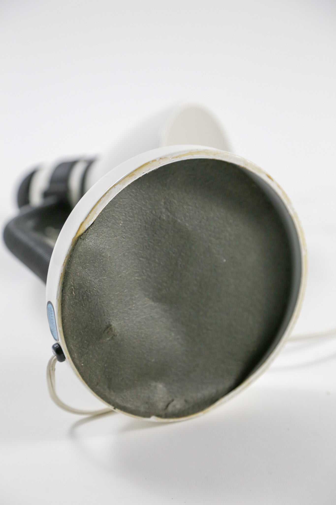 White & Black Gooseneck Desk Lamp / 白×黒 グースネックライト