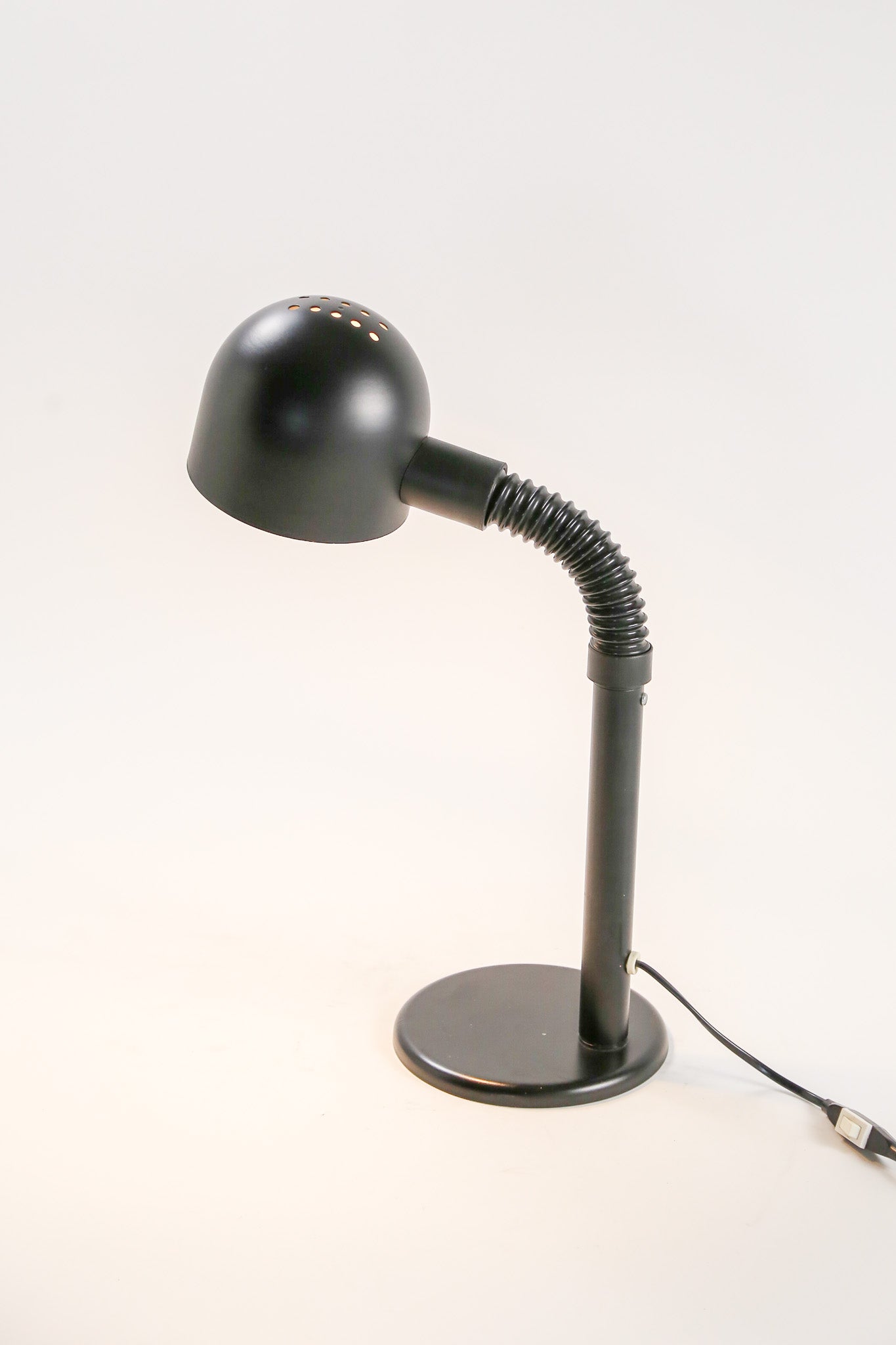 Black Gooseneck Table Lamp / 黒グースネックライト