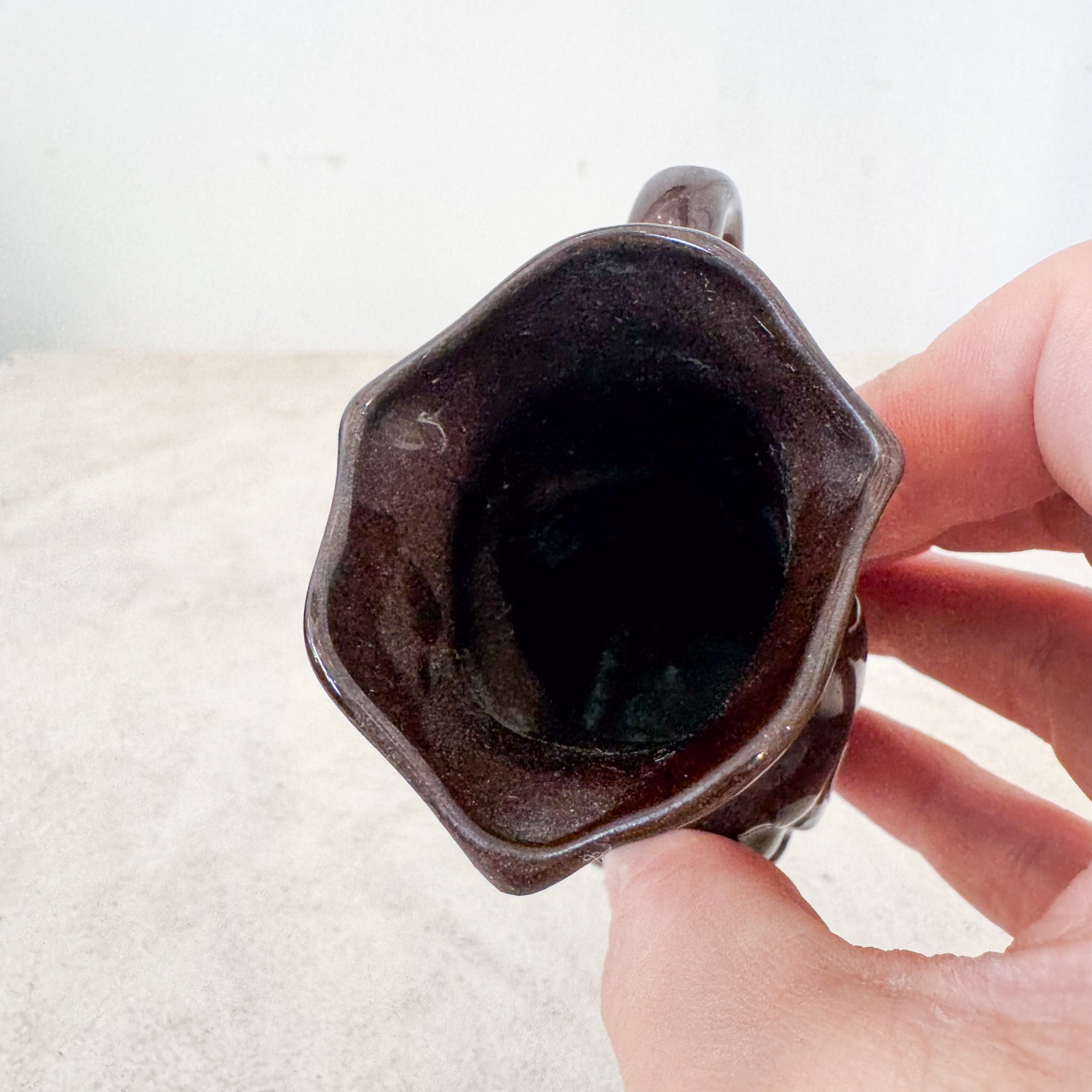 Ceramic Toby Jug Creamer / トビージャグミルククリーマー