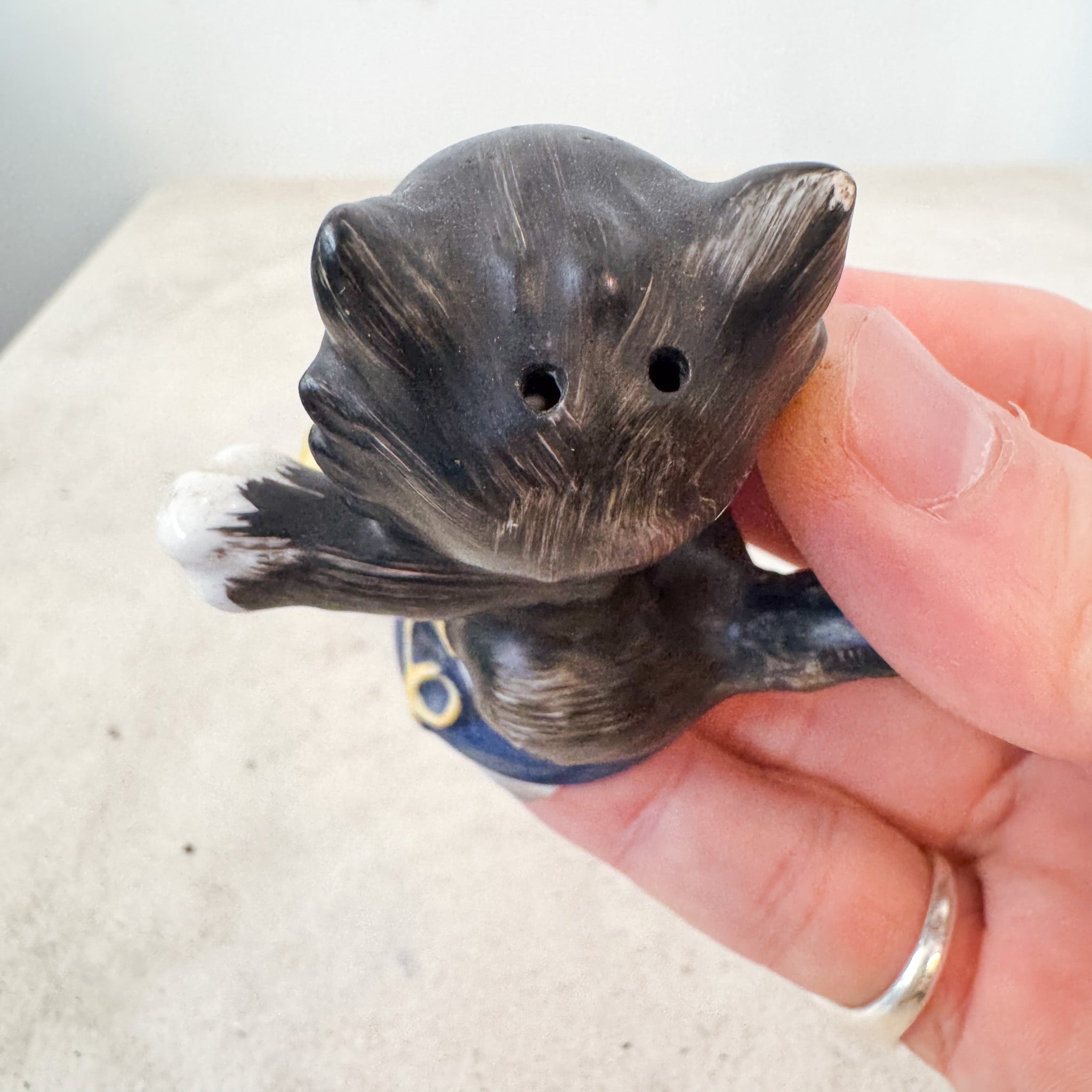 Ceramic Cat S&P Shaker / 陶器製猫のソルト&ペッパー