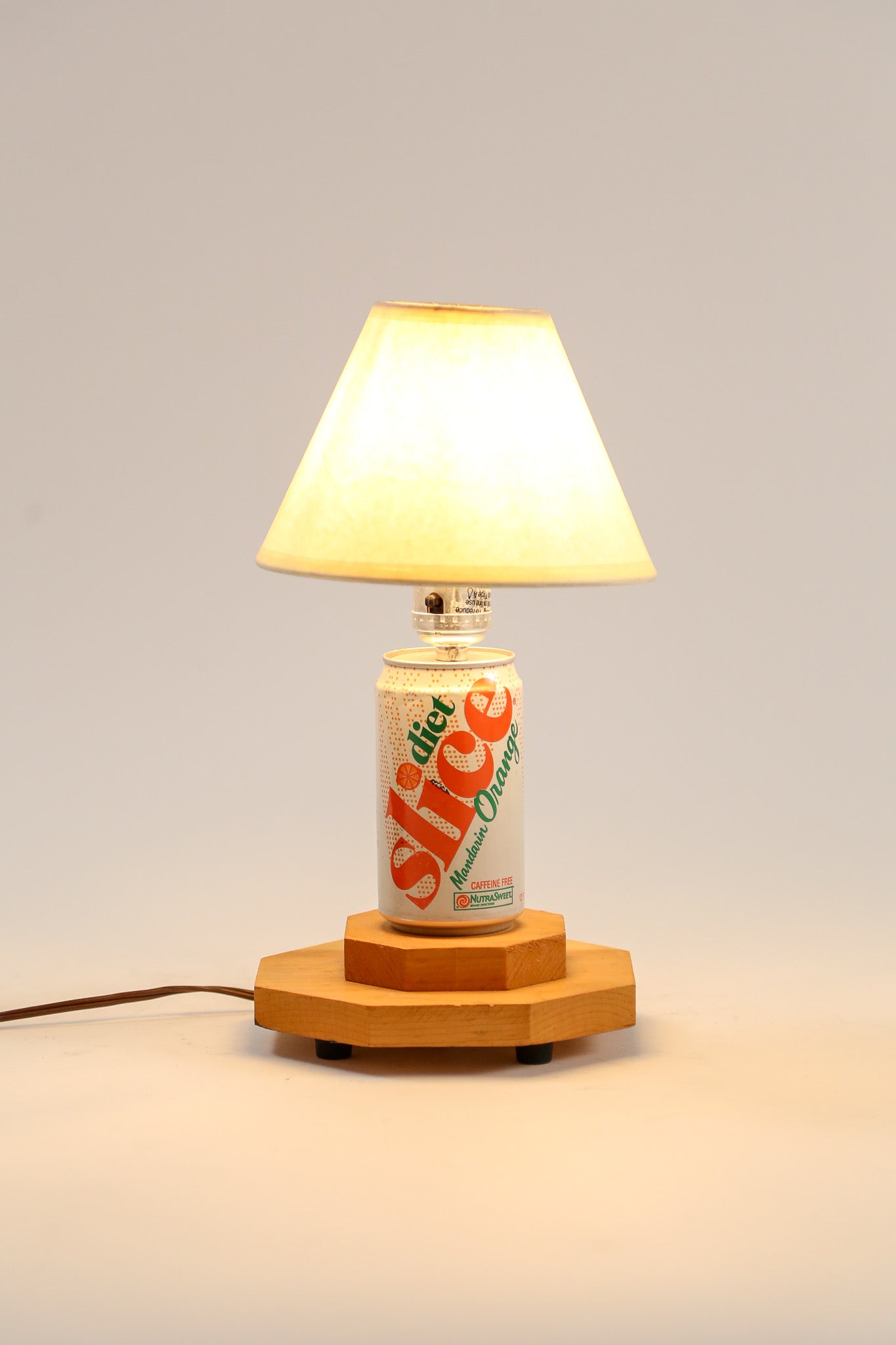 Juice Can × Wood Desk Light / ジュース缶×木製 デスクライト