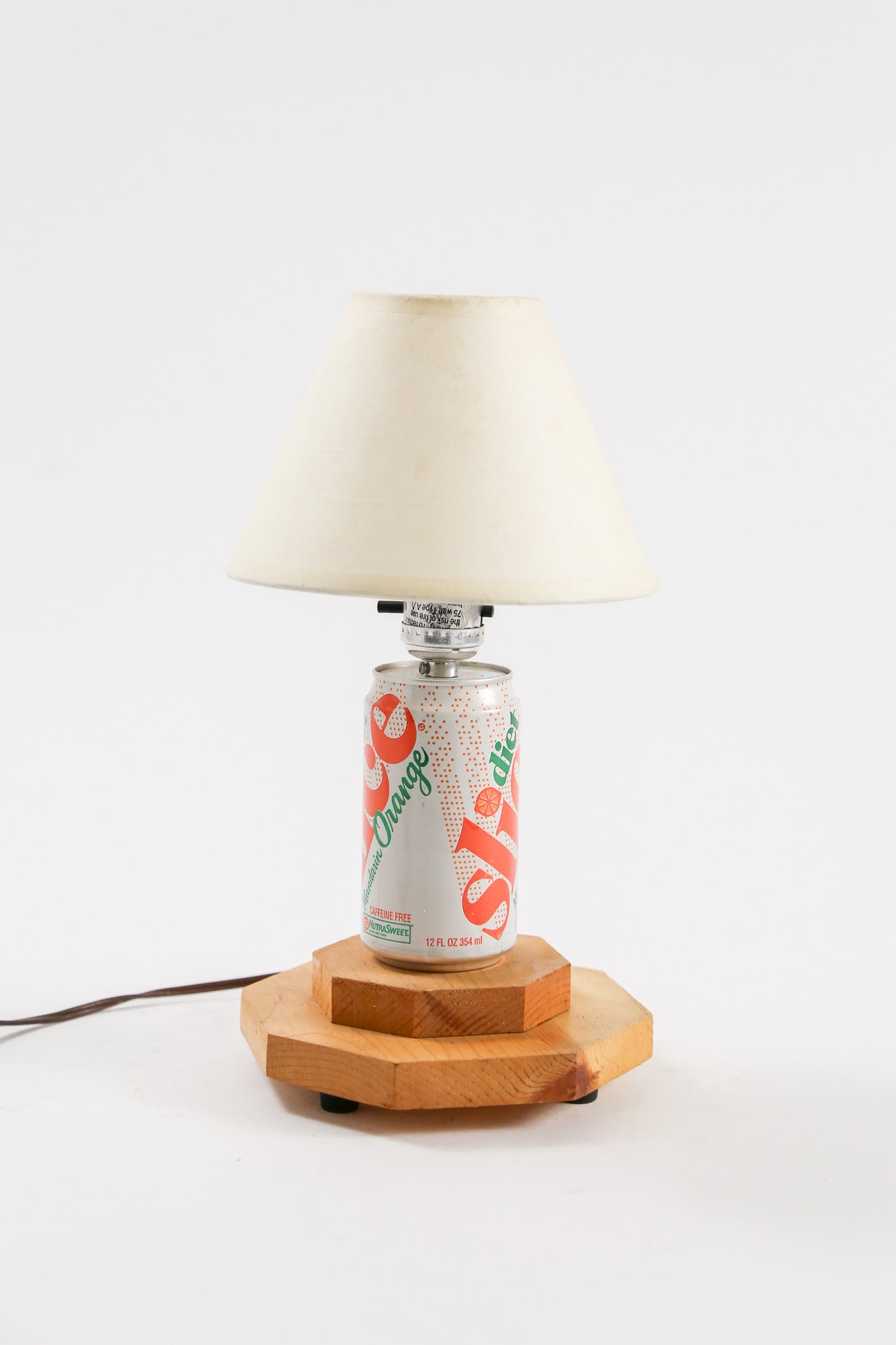 Juice Can × Wood Desk Light / ジュース缶×木製 デスクライト