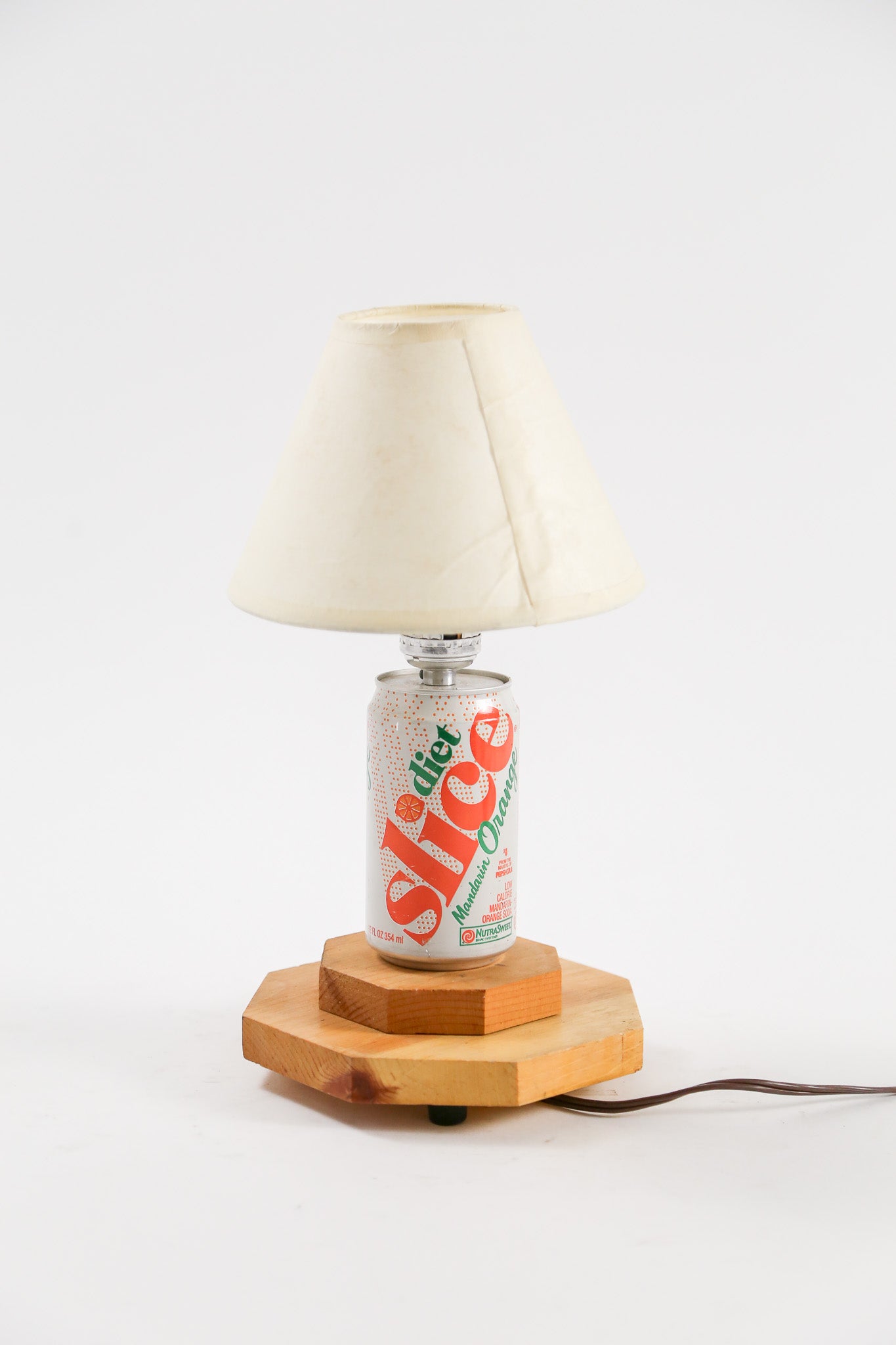 Juice Can × Wood Desk Light / ジュース缶×木製 デスクライト