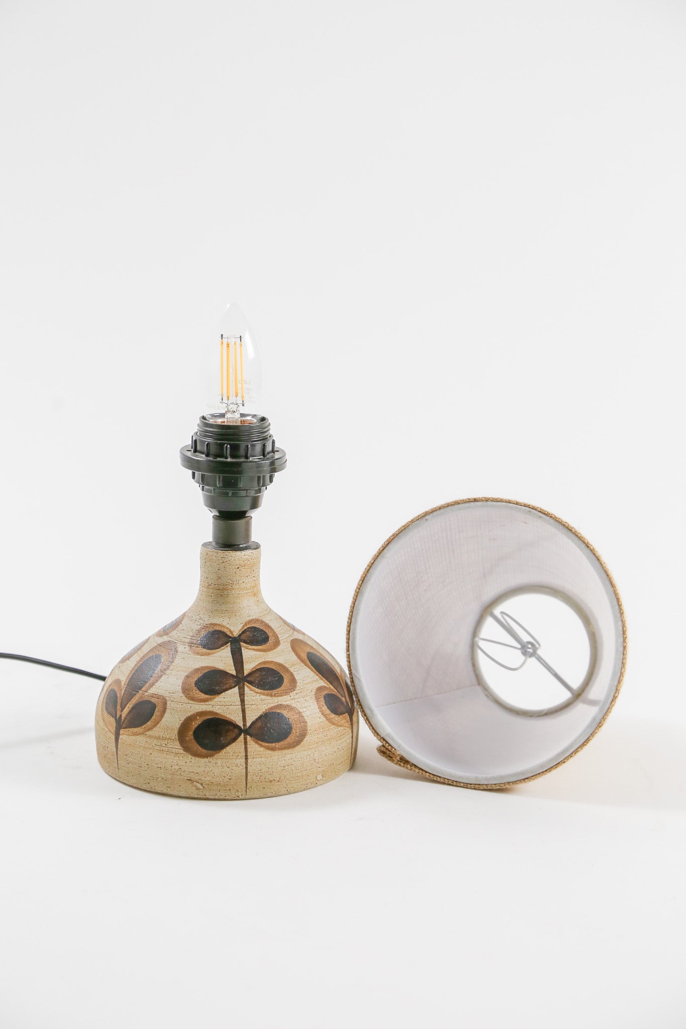 Ceramic Base Table Light / 陶器ベースのテーブルライト