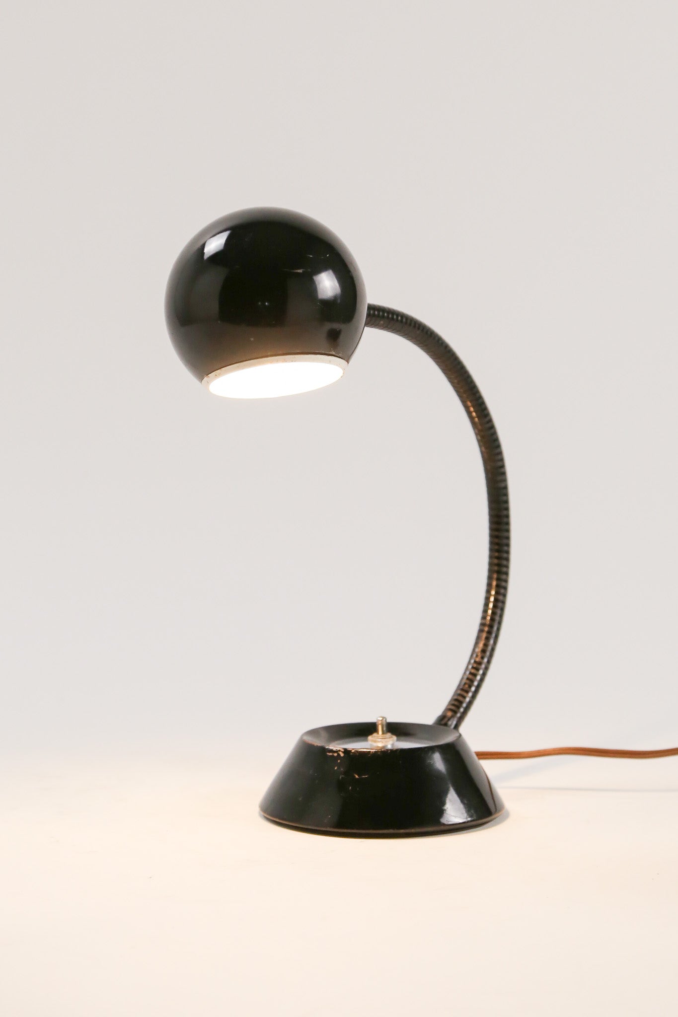 Black Ball Shade Desk Light / 黒ボールシェード デスクライト