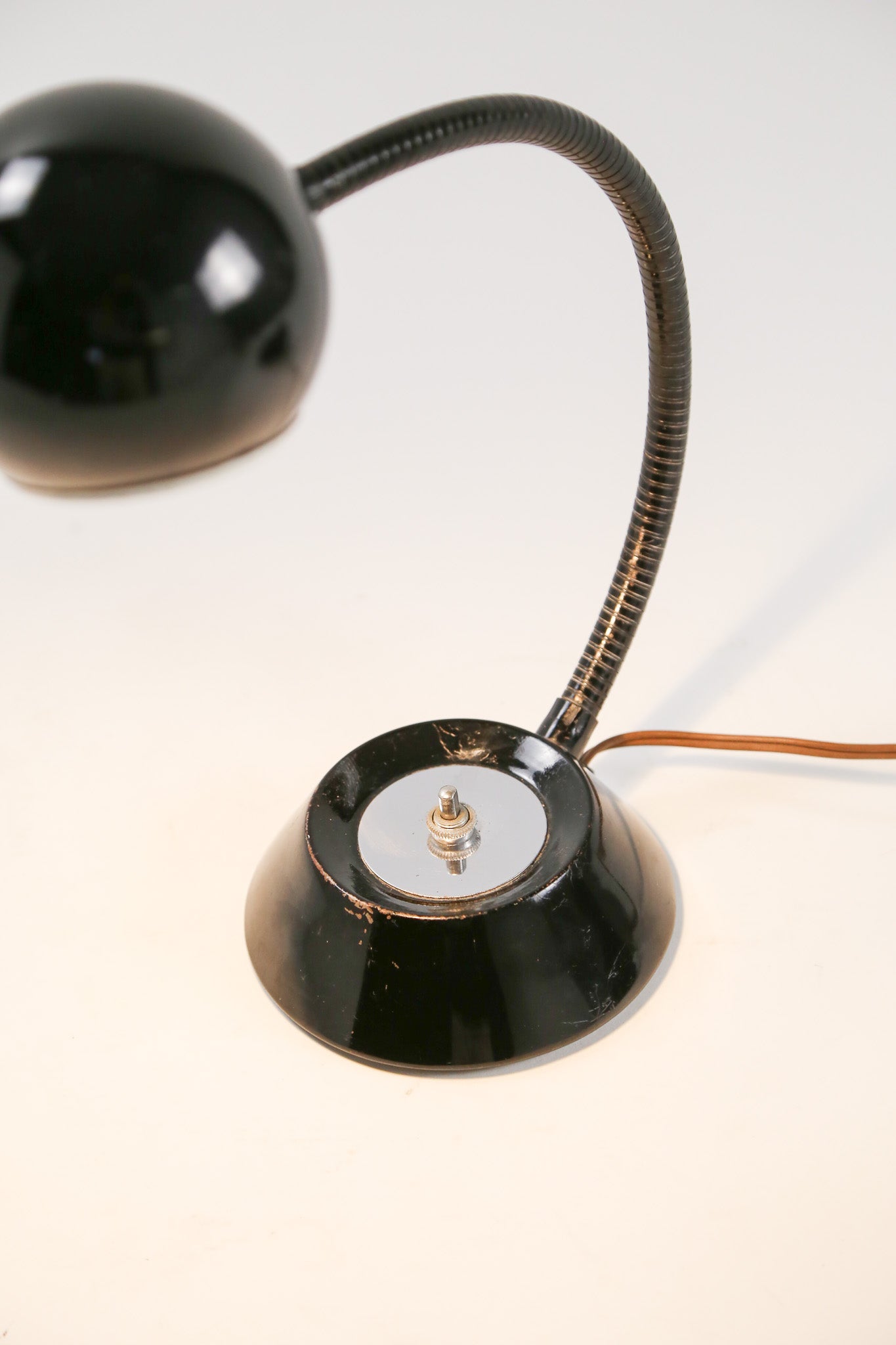 Black Ball Shade Desk Light / 黒ボールシェード デスクライト