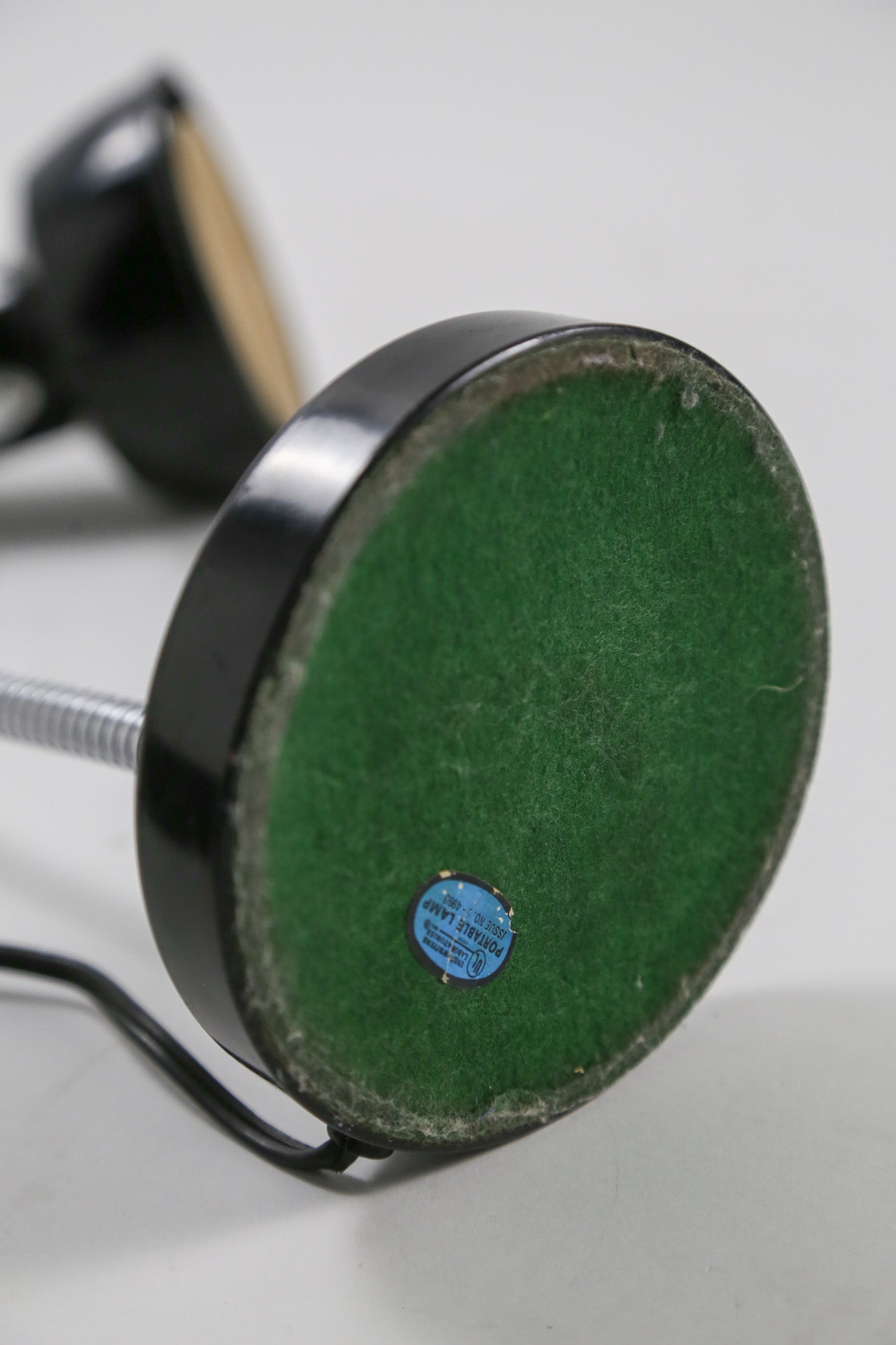 Black & Silver Gooseneck Desk Light / 黒×シルバー グースネックデスクライト