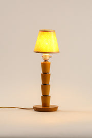 Wood Base & Paper Shade Desk Lamp / 木製ベース×紙シェード デスクライト