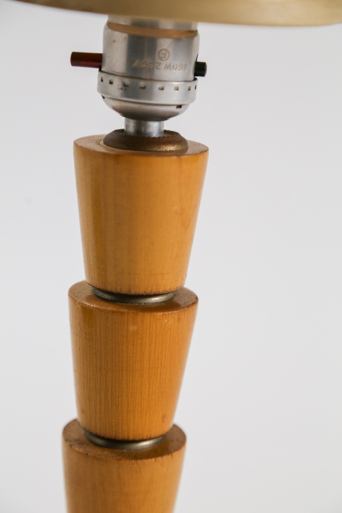 Wood Base & Paper Shade Desk Lamp / 木製ベース×紙シェード デスクライト