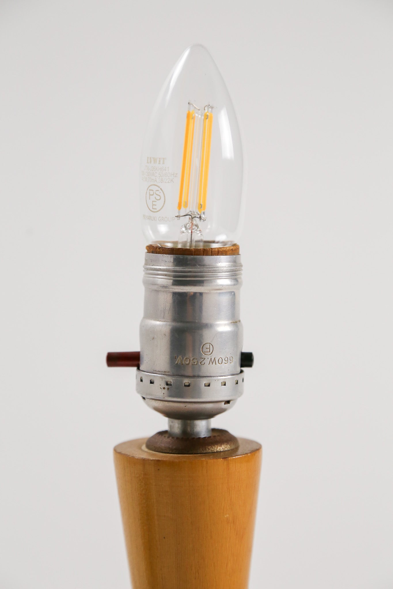 Wood Base & Paper Shade Desk Lamp / 木製ベース×紙シェード デスクライト